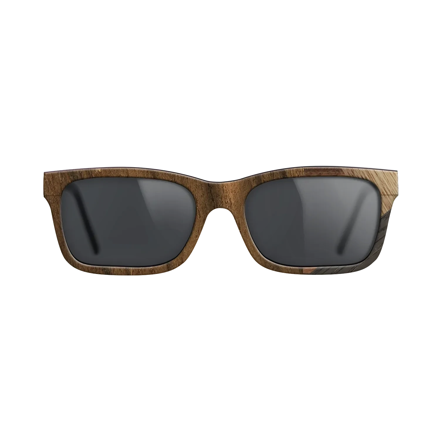 Walnut: Straight Grain,Ziricote Light Quartered,Santos Rosewood Dark: Mosaic - The Sage - Rectangle - 1300 - SIRIS wood optic