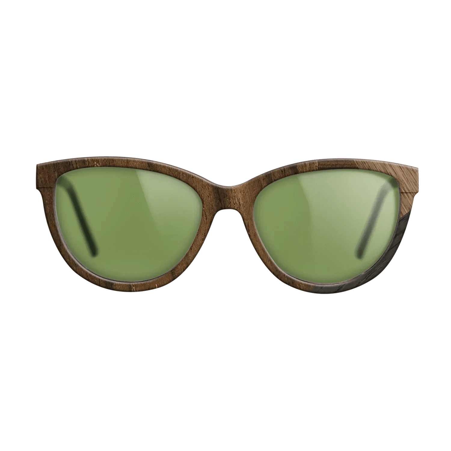 Walnut: Straight Grain,Ziricote Light Quartered,Santos Rosewood Dark: Mosaic - The Maiden - Cat - 1300 - SIRIS wood optic