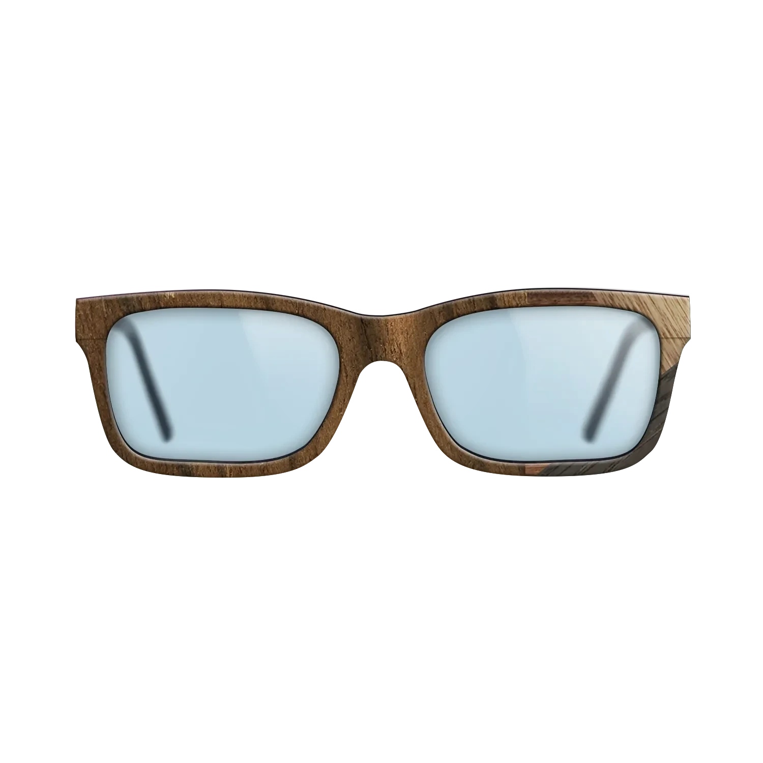 Walnut: Straight Grain,Ziricote Light Quartered,Santos Rosewood Dark: Mosaic - The Sage - Rectangle - 1300 - SIRIS wood optic
