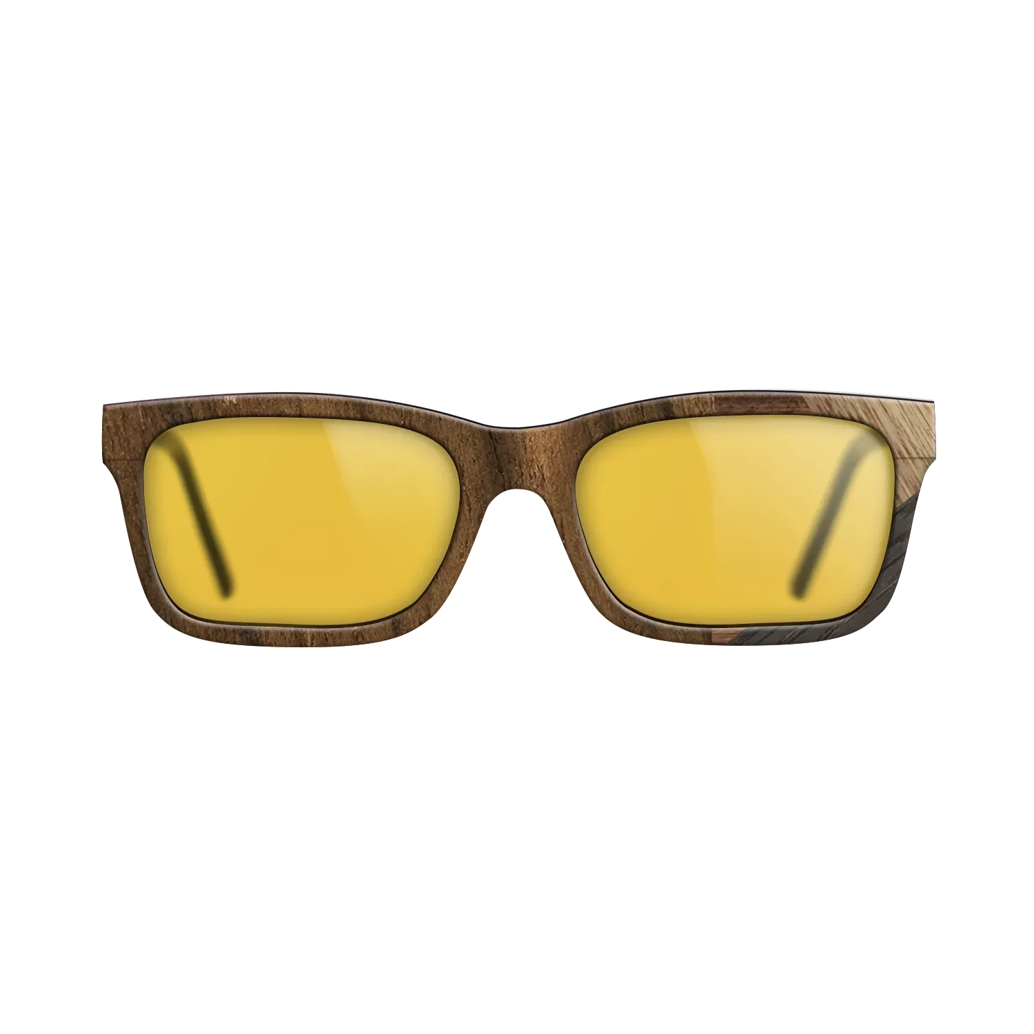 Walnut: Straight Grain,Ziricote Light Quartered,Santos Rosewood Dark: Mosaic - The Sage - Rectangle - 1300 - SIRIS wood optic
