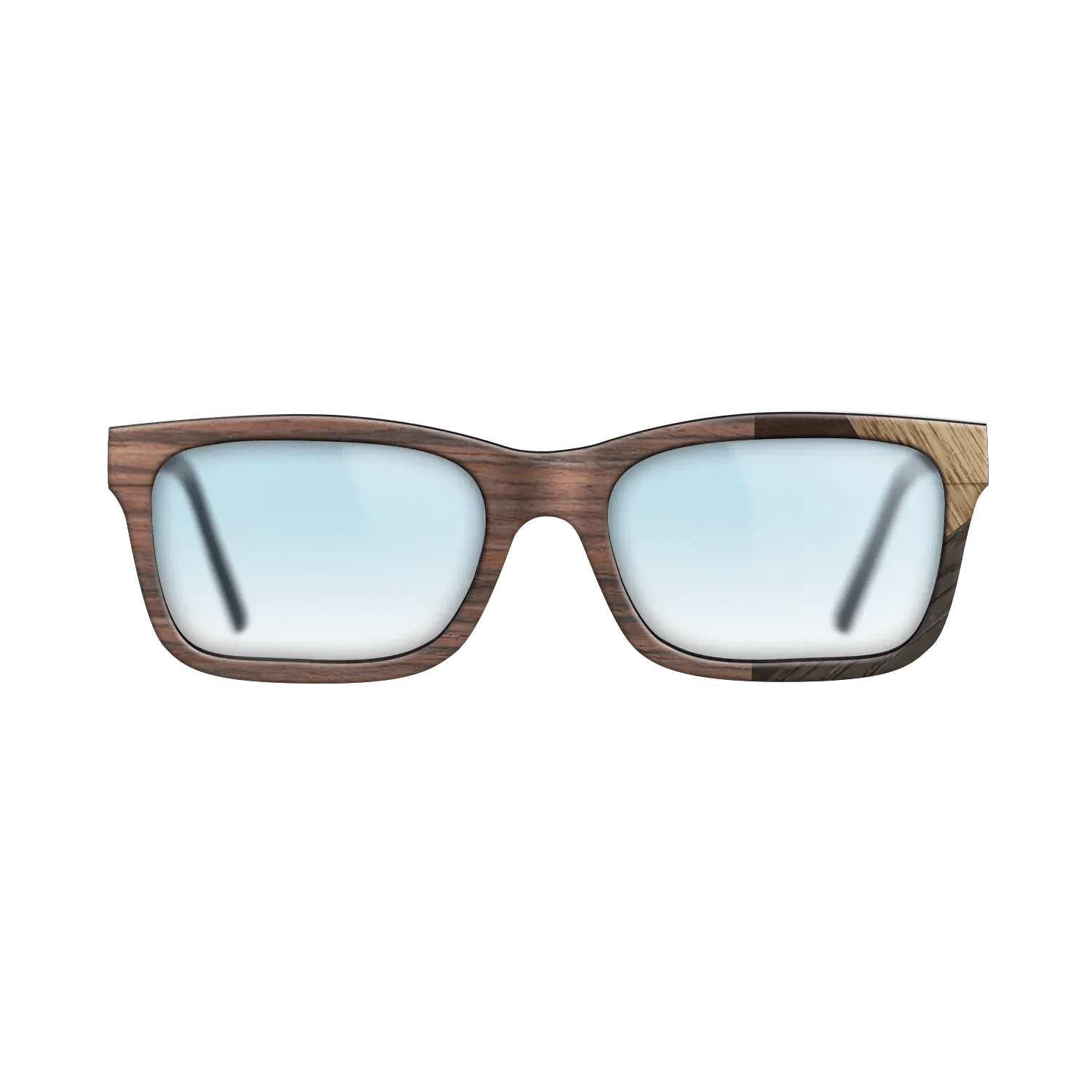 Rosewood Reconstituted,Walnut: Straight Grain,Fumed Oak,Ziricote Dark Quartered: Mosaic - The Sage - Rectangle - 1499 - SIRIS wood optic