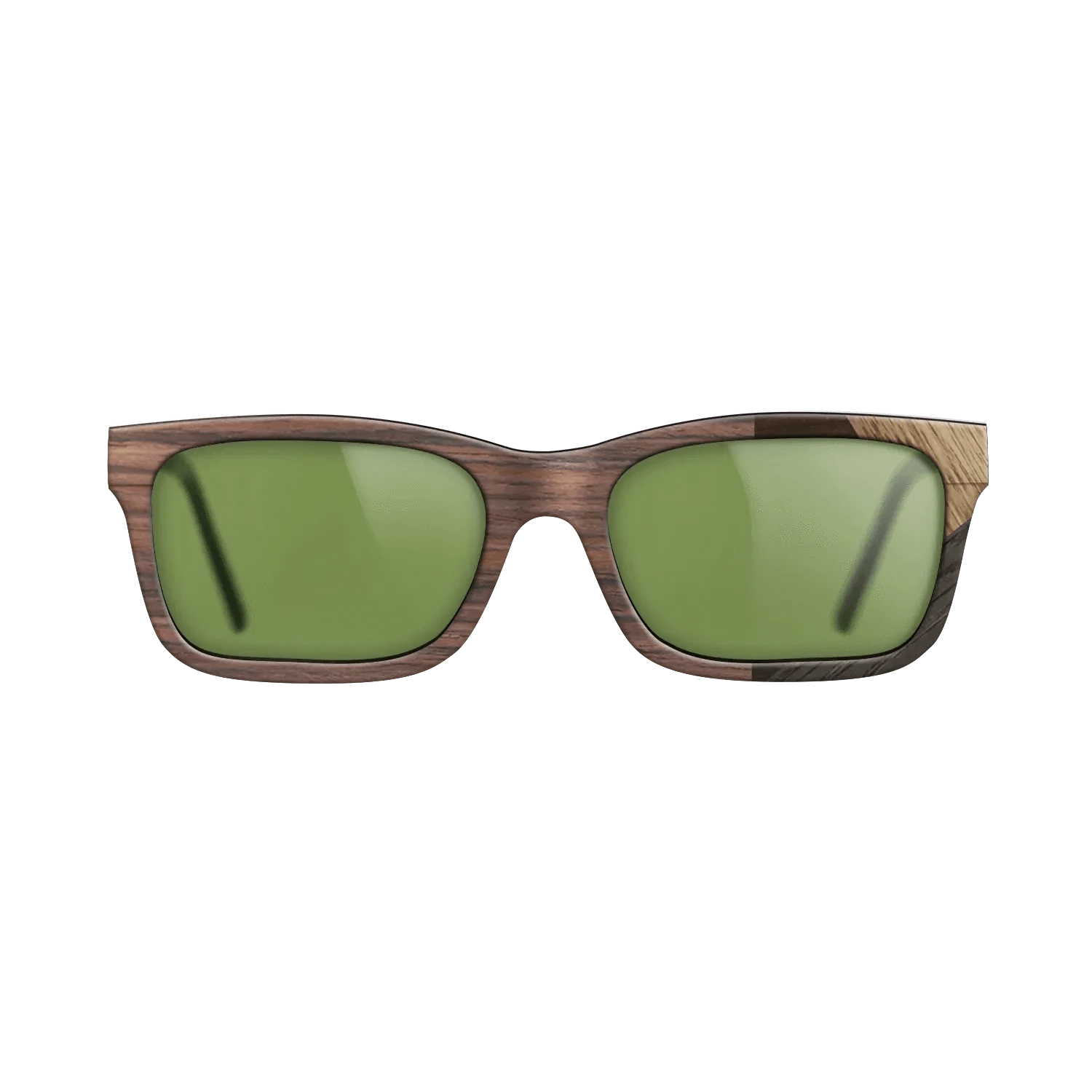 Rosewood Reconstituted,Walnut: Straight Grain,Fumed Oak,Ziricote Dark Quartered: Mosaic - The Sage - Rectangle - 1499 - SIRIS wood optic