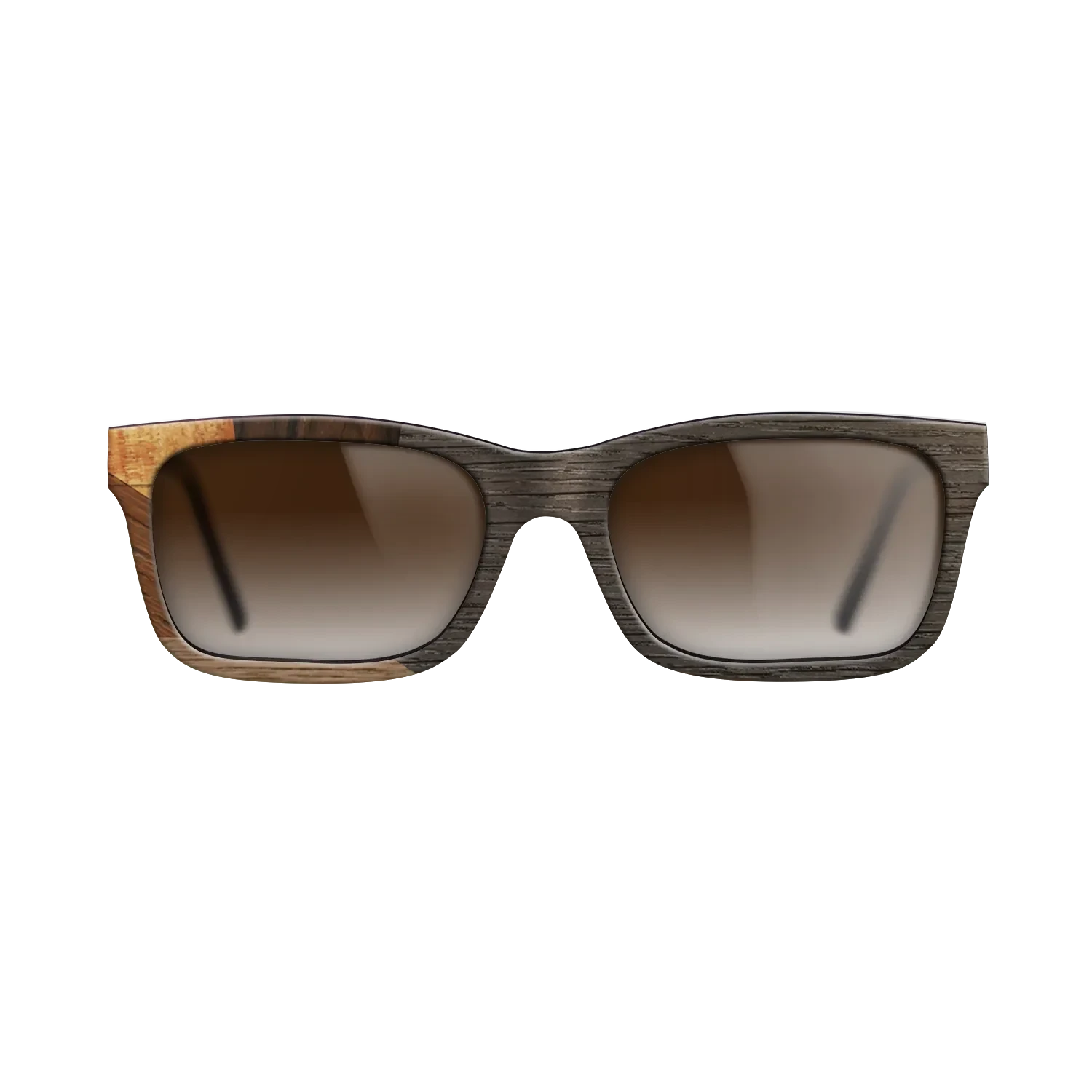 Walnut: Straight Grain,Ziricote Dark Quartered,Koa,Wenge,Fumed Oak: Mosaic - The Sage - Rectangle - 1841 - SIRIS wood optic