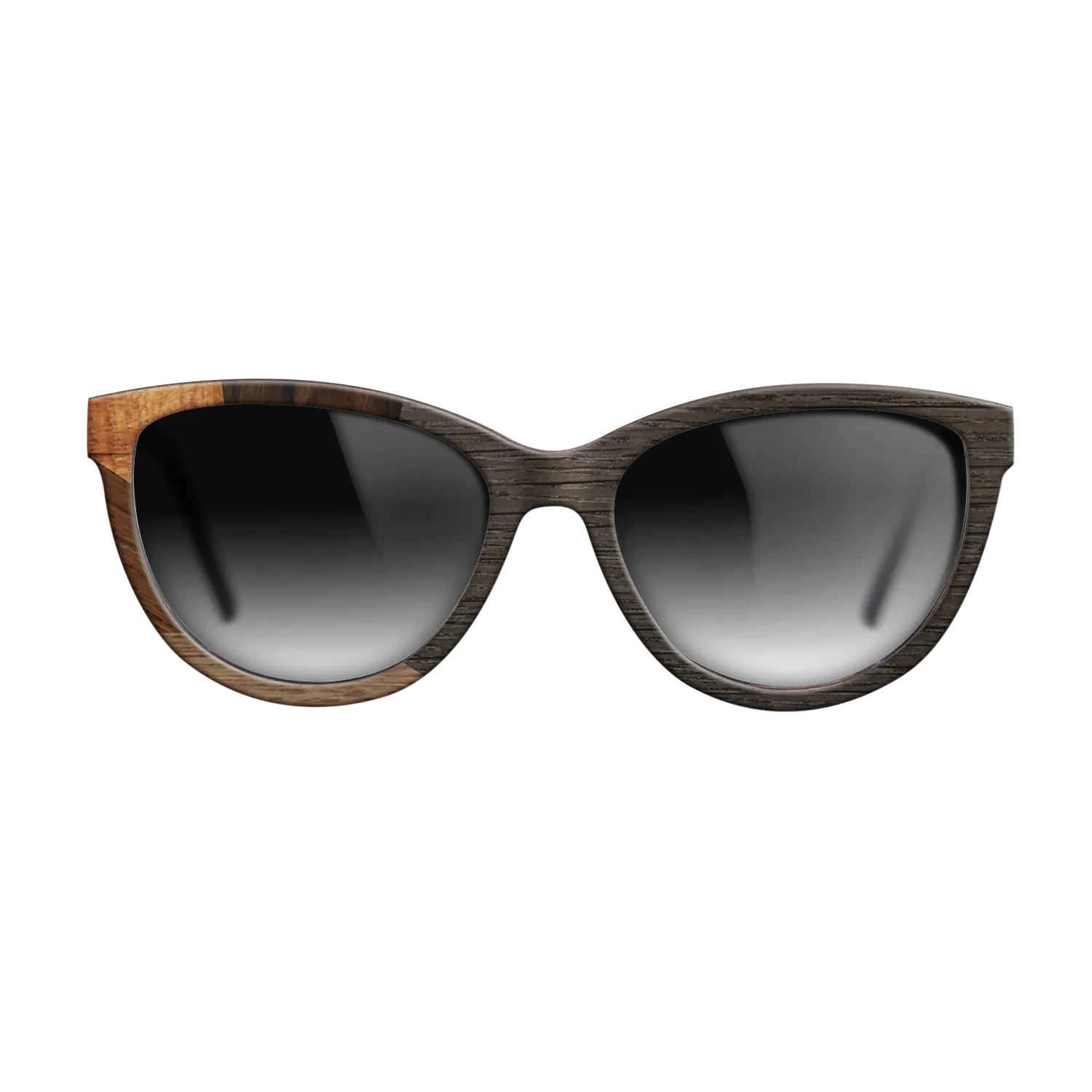 Walnut: Straight Grain,Ziricote Dark Quartered,Koa,Wenge,Fumed Oak: Mosaic - The Maiden - Cat - 1841 - SIRIS wood optic