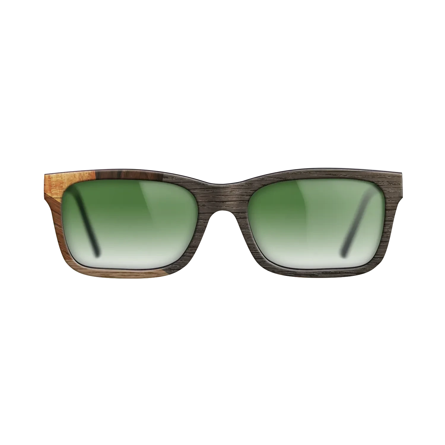 Walnut: Straight Grain,Ziricote Dark Quartered,Koa,Wenge,Fumed Oak: Mosaic - The Sage - Rectangle - 1841 - SIRIS wood optic