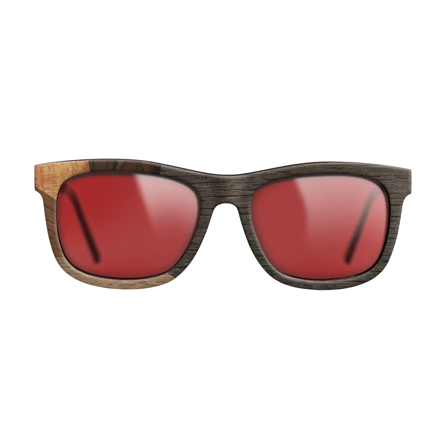 Walnut: Straight Grain,Ziricote Dark Quartered,Koa,Wenge,Fumed Oak: Mosaic - The Hero - Square - 1841 - SIRIS wood optic