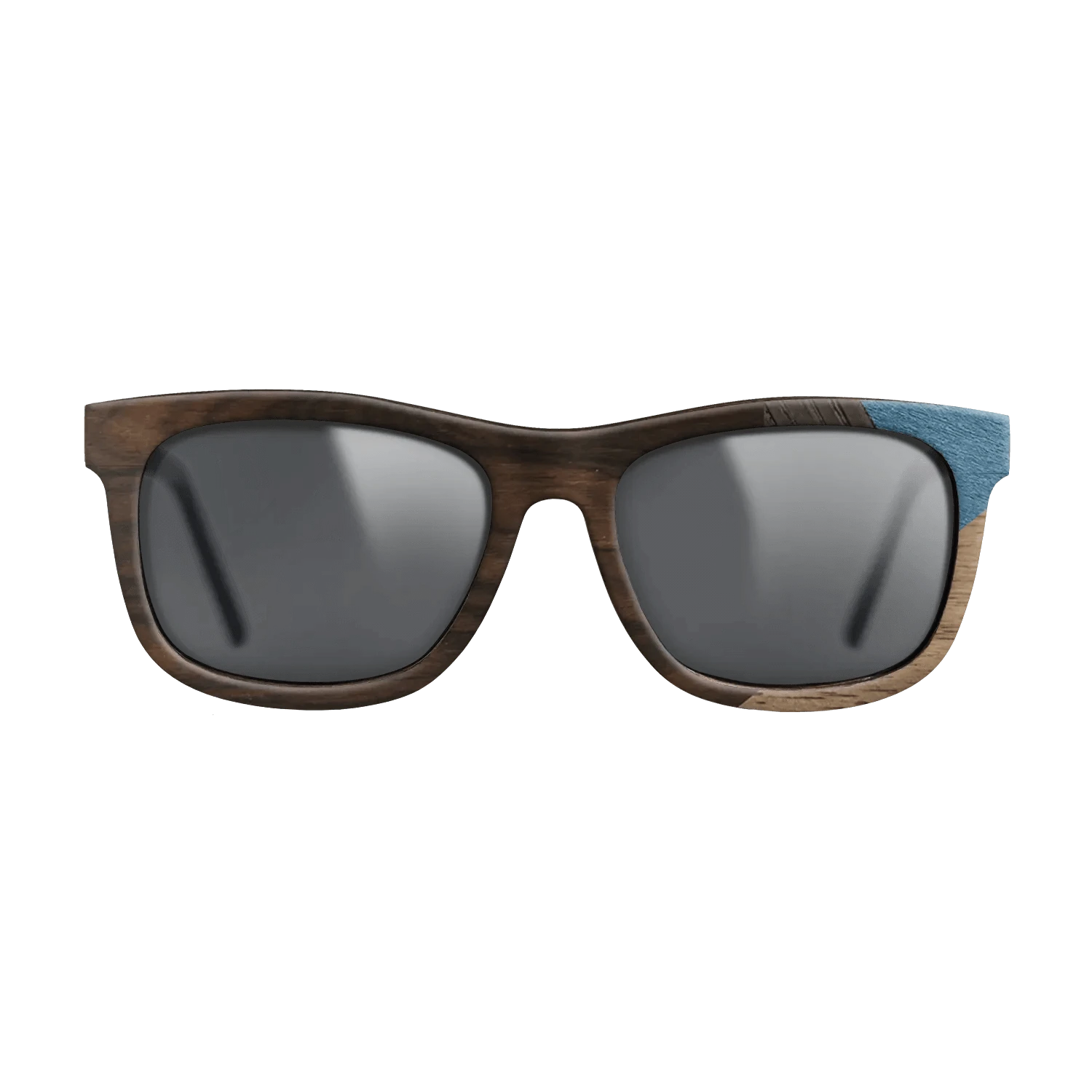 Ziricote Dark Quartered,Walnut: Straight Grain,Fumed Oak,Poplar Dyed: Grey: Mosaic - The Hero - Square - 1636 - SIRIS wood optic