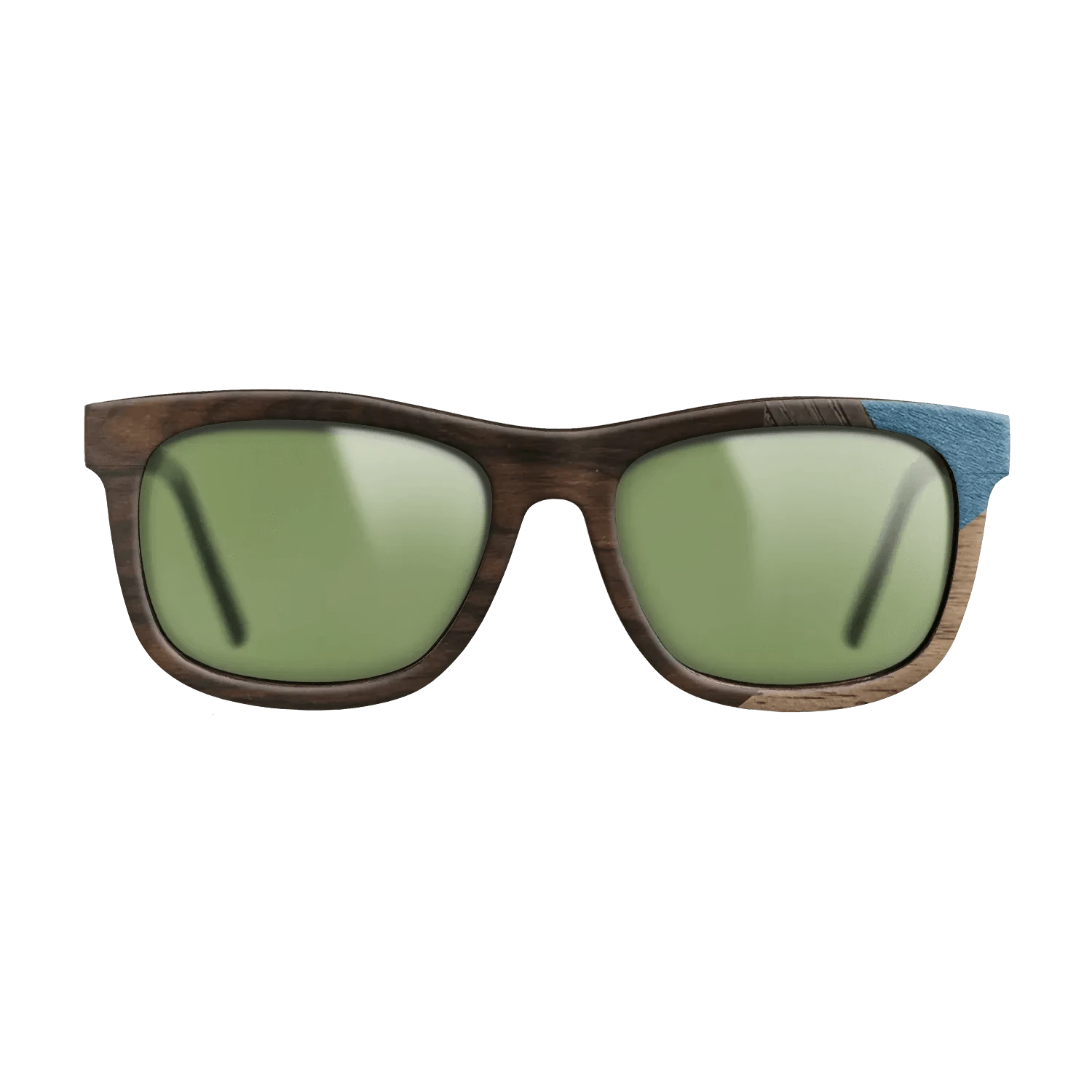 Ziricote Dark Quartered,Walnut: Straight Grain,Fumed Oak,Poplar Dyed: Grey: Mosaic - The Hero - Square - 1636 - SIRIS wood optic