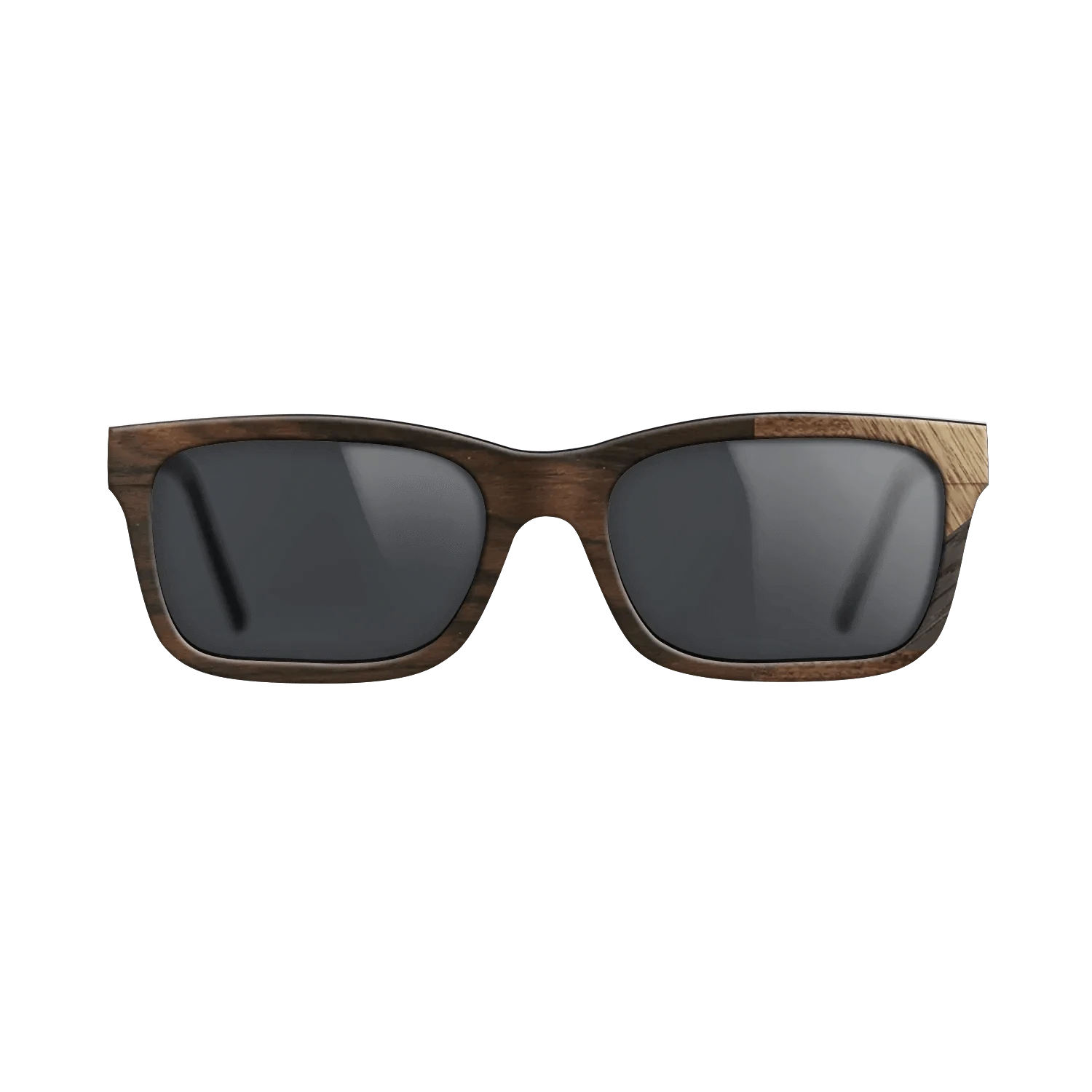 Ziricote Dark Quartered,Walnut: Straight Grain,Santos Rosewood Light,Fumed Oak: Mosaic - The Sage - Rectangle - 1453 - SIRIS wood optic