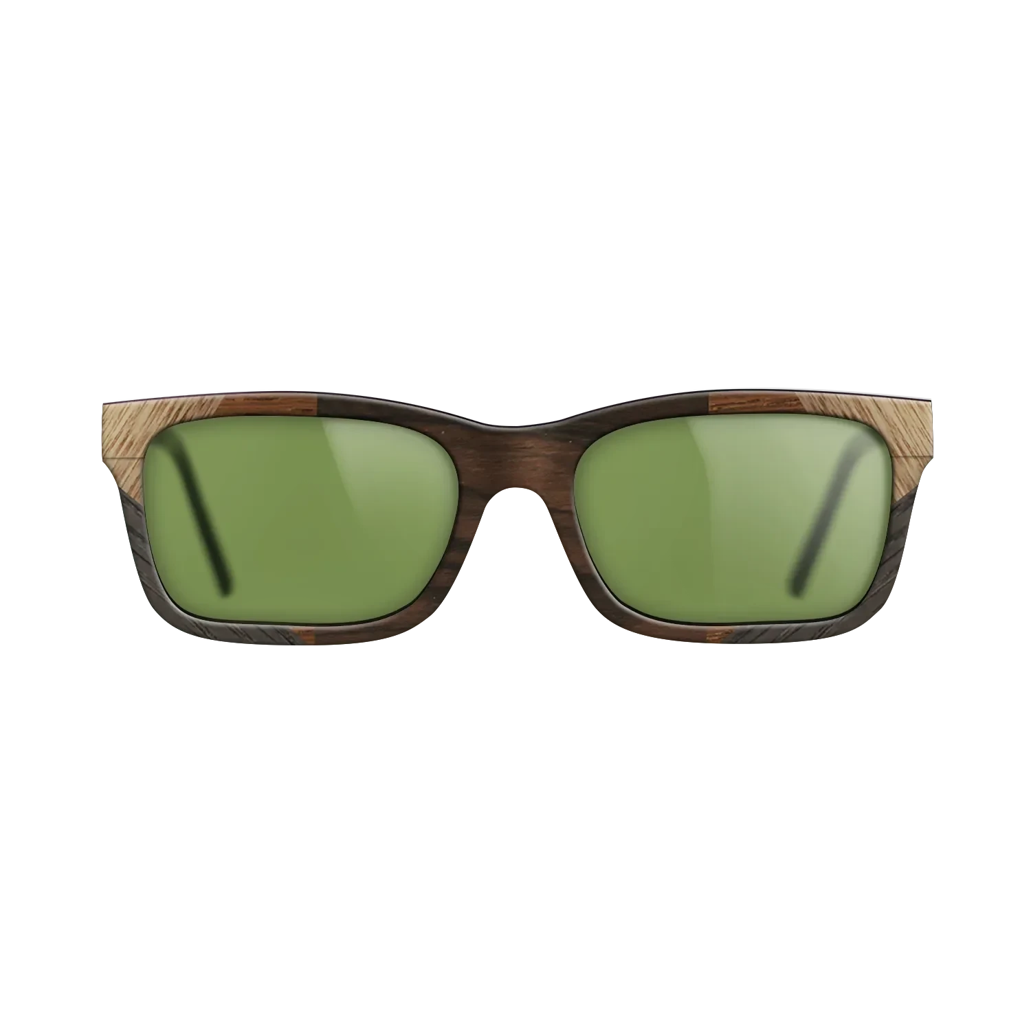 Ziricote Dark Quartered,Walnut: Straight Grain,Wenge,Fumed Oak: Recursive - The Sage - Rectangle - 1619 - SIRIS wood optic