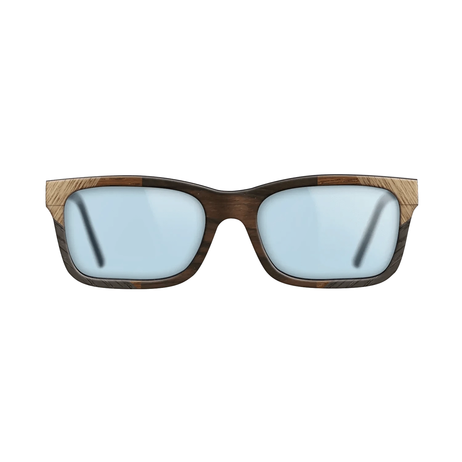 Ziricote Dark Quartered,Walnut: Straight Grain,Wenge,Fumed Oak: Recursive - The Sage - Rectangle - 1619 - SIRIS wood optic