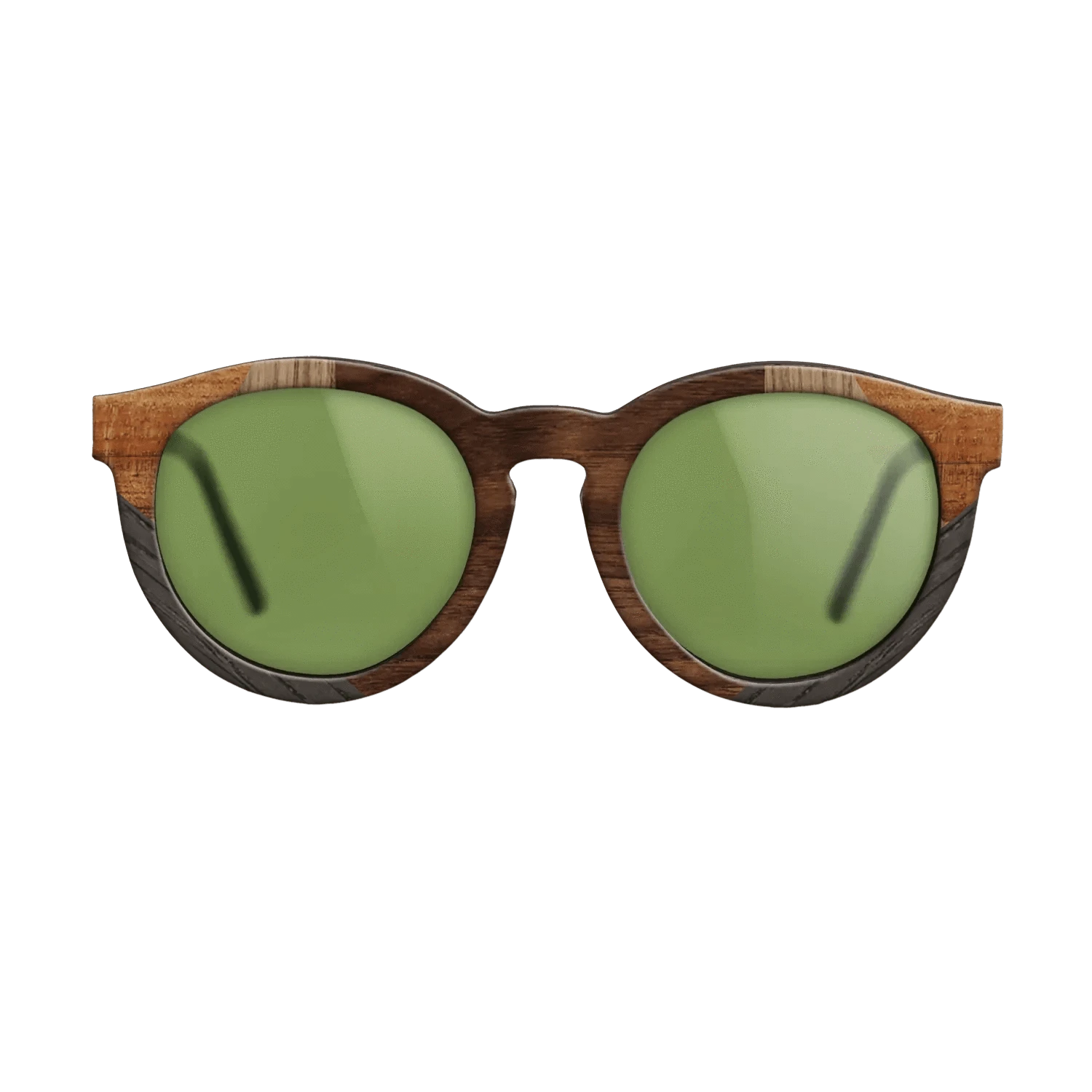 Koa,Walnut: Straight Grain,Walnut Claro Dark,Santos Rosewood Dark,Fumed Oak: Recursive - The Rebel - Round - 1478 - SIRIS wood optic