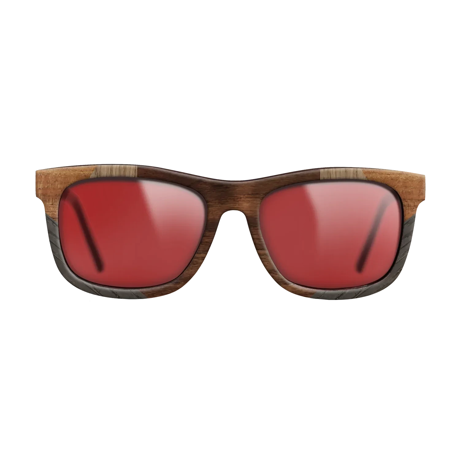 Koa,Walnut: Straight Grain,Walnut Claro Dark,Santos Rosewood Dark,Fumed Oak: Recursive - The Hero - Square - 1478 - SIRIS wood optic