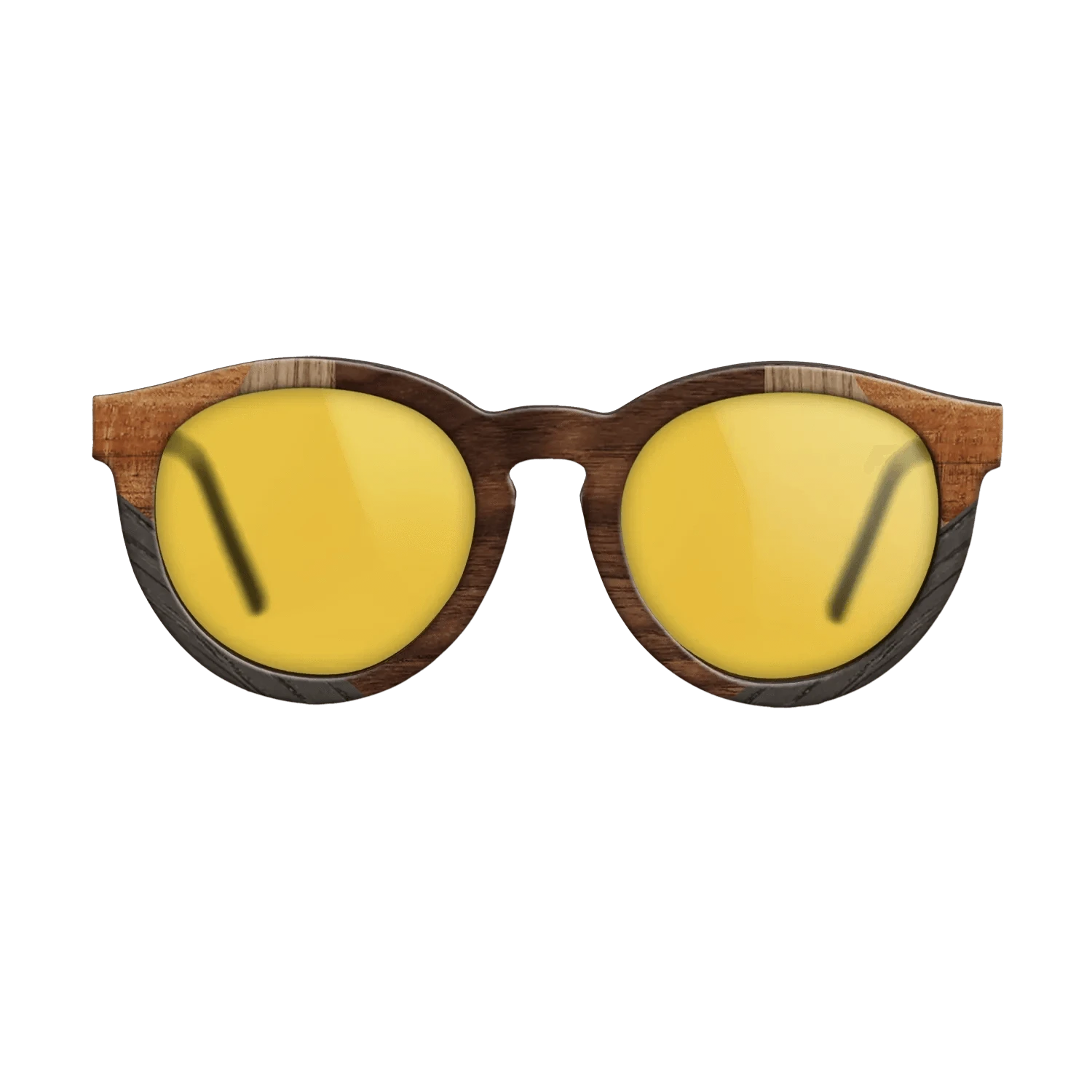 Koa,Walnut: Straight Grain,Walnut Claro Dark,Santos Rosewood Dark,Fumed Oak: Recursive - The Rebel - Round - 1478 - SIRIS wood optic