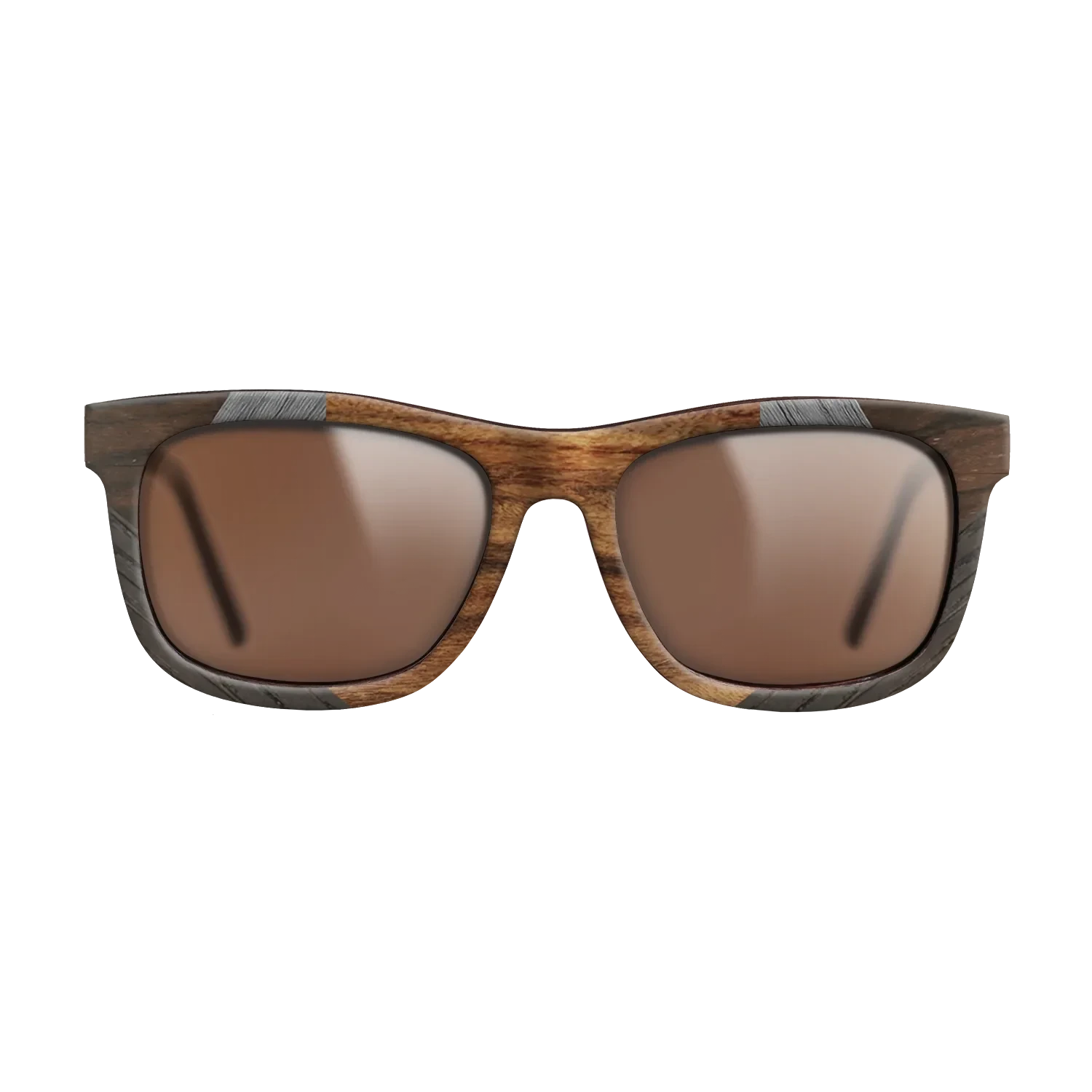 Santos Rosewood Dark,Poplar Dyed: Grey,Ziricote Dark Quartered,Fumed Oak: Recursive - The Hero - Square - 1704 - SIRIS wood optic