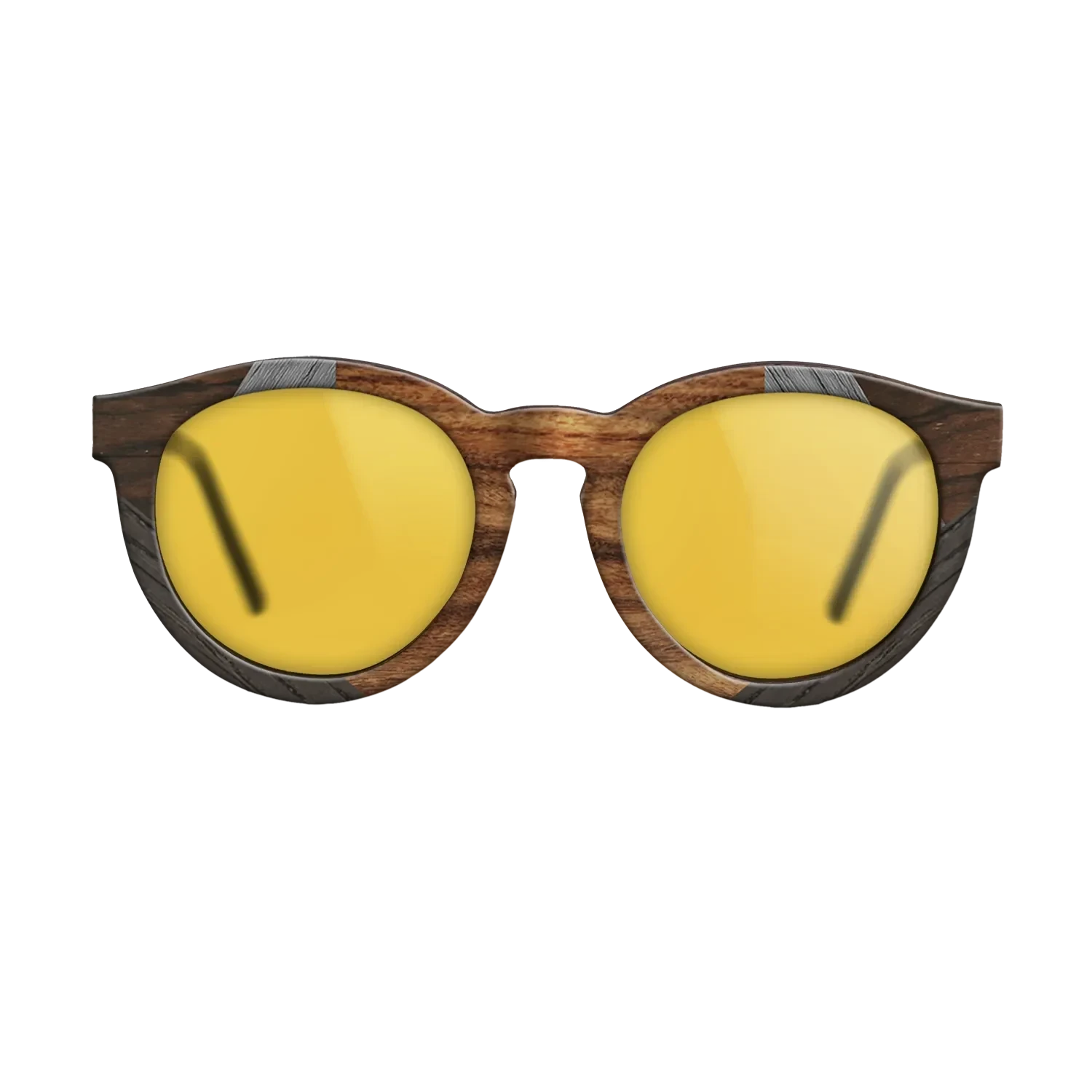 Santos Rosewood Dark,Poplar Dyed: Grey,Ziricote Dark Quartered,Fumed Oak: Recursive - The Rebel - Round - 1704 - SIRIS wood optic