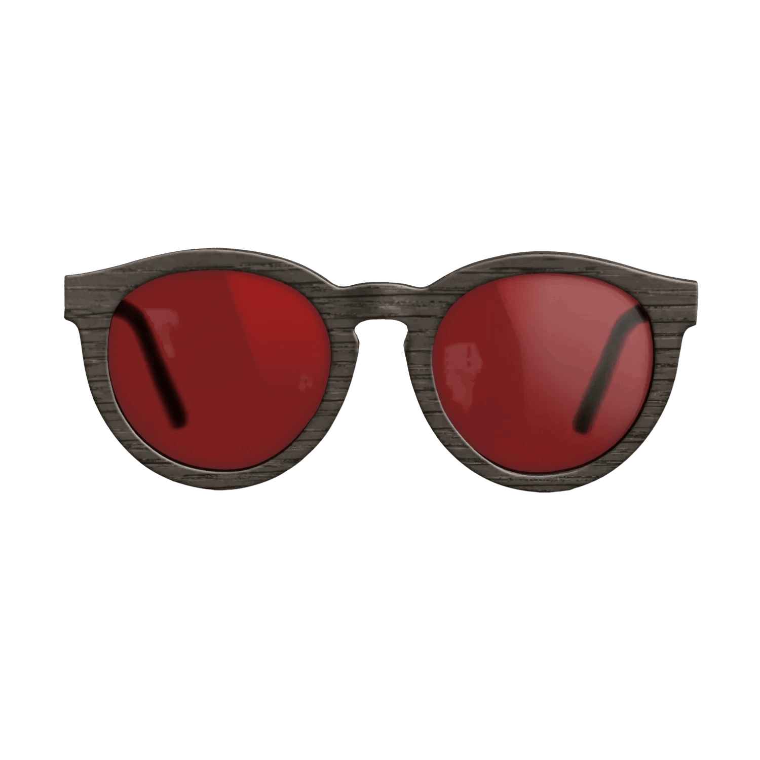 FumedOak FullFront BlackWalnut - The Rebel - Round - 2172 - Noir - SIRIS wood optic