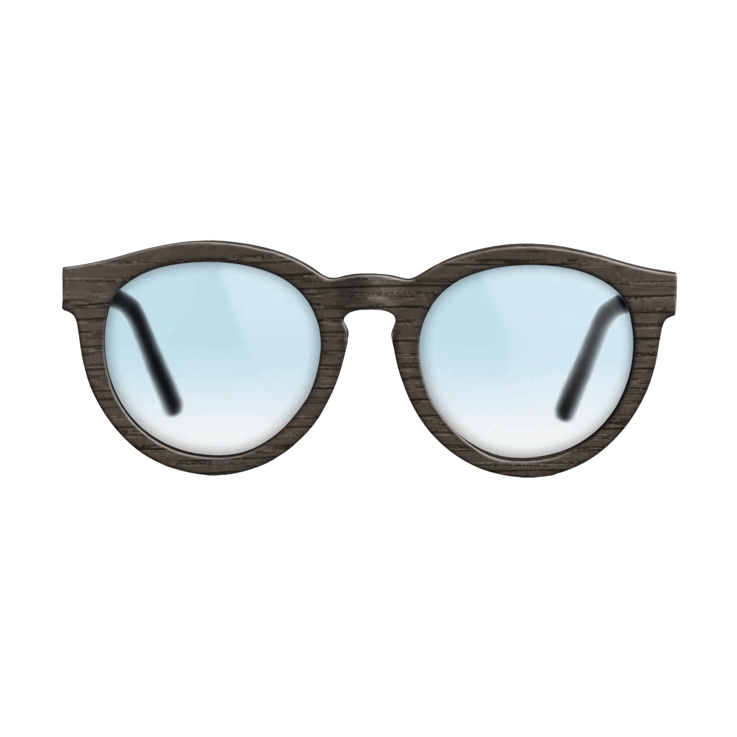 FumedOak FullFront BlackWalnut - The Rebel - Round - 2172 - Noir - SIRIS wood optic
