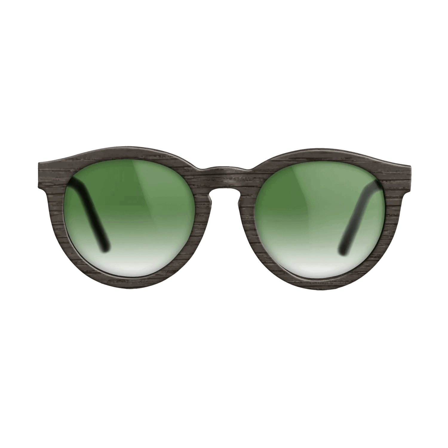 FumedOak FullFront BlackWalnut - The Rebel - Round - 2172 - Noir - SIRIS wood optic