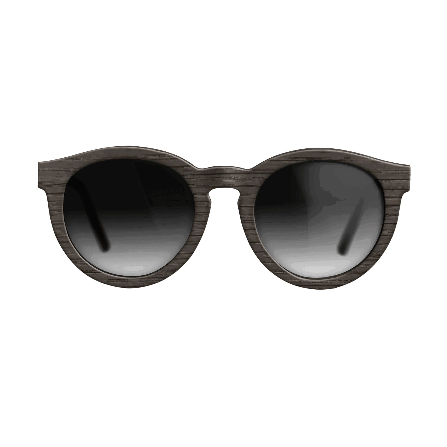 FumedOak FullFront BlackWalnut - The Rebel - Round - 2172 - Noir - SIRIS wood optic