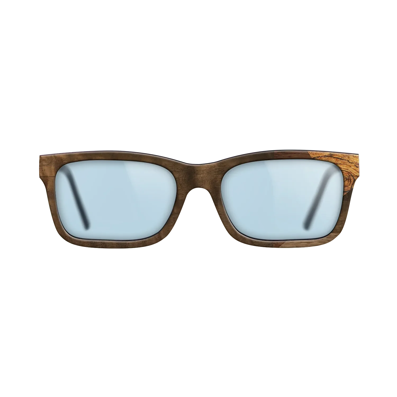 Fumed Eucalyptus,Bocote,Walnut Claro Light,Ziricote Dark Quartered: Mosaic - The Sage - Rectangle - 1764 - SIRIS wood optic
