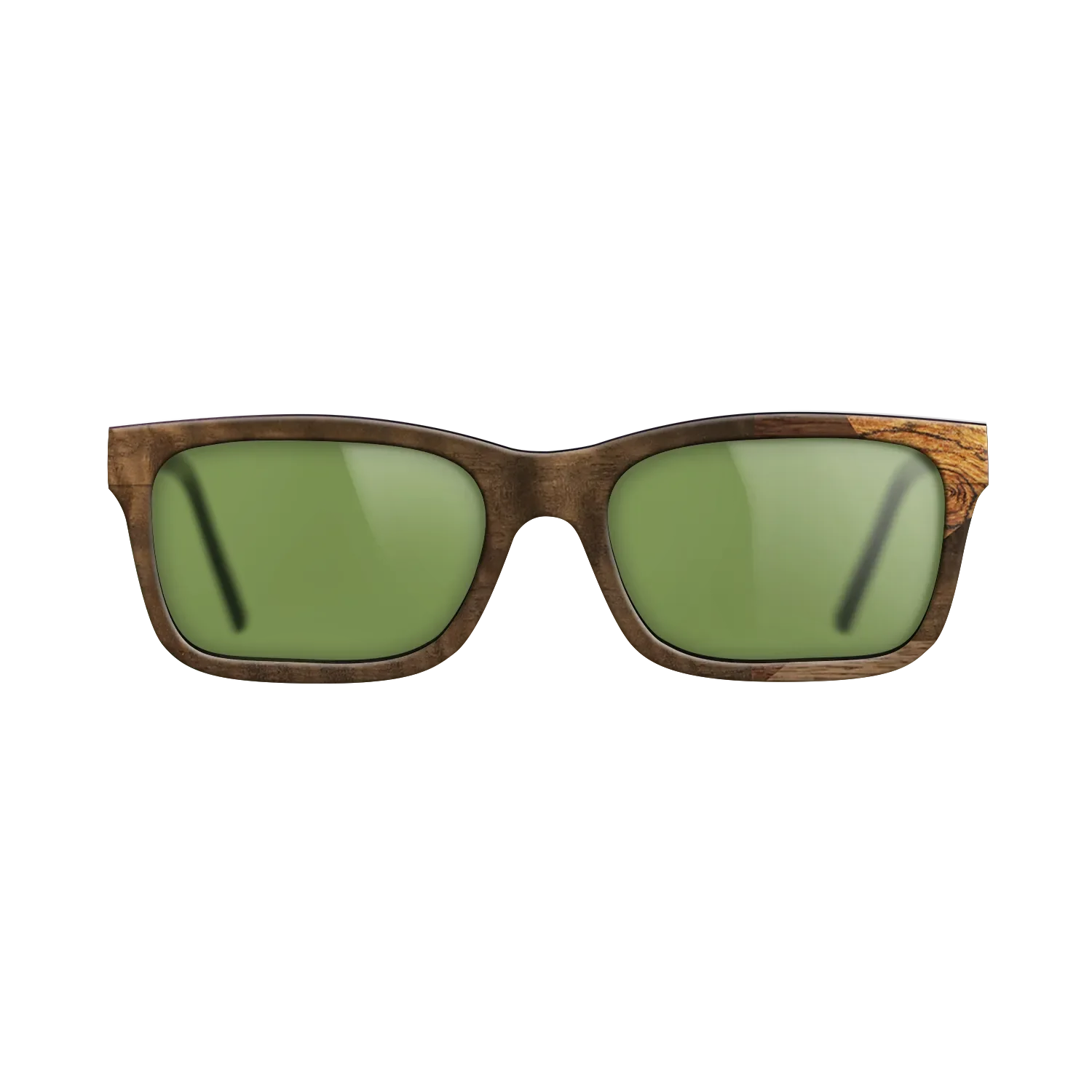 Fumed Eucalyptus,Bocote,Walnut Claro Light,Ziricote Dark Quartered: Mosaic - The Sage - Rectangle - 1764 - SIRIS wood optic