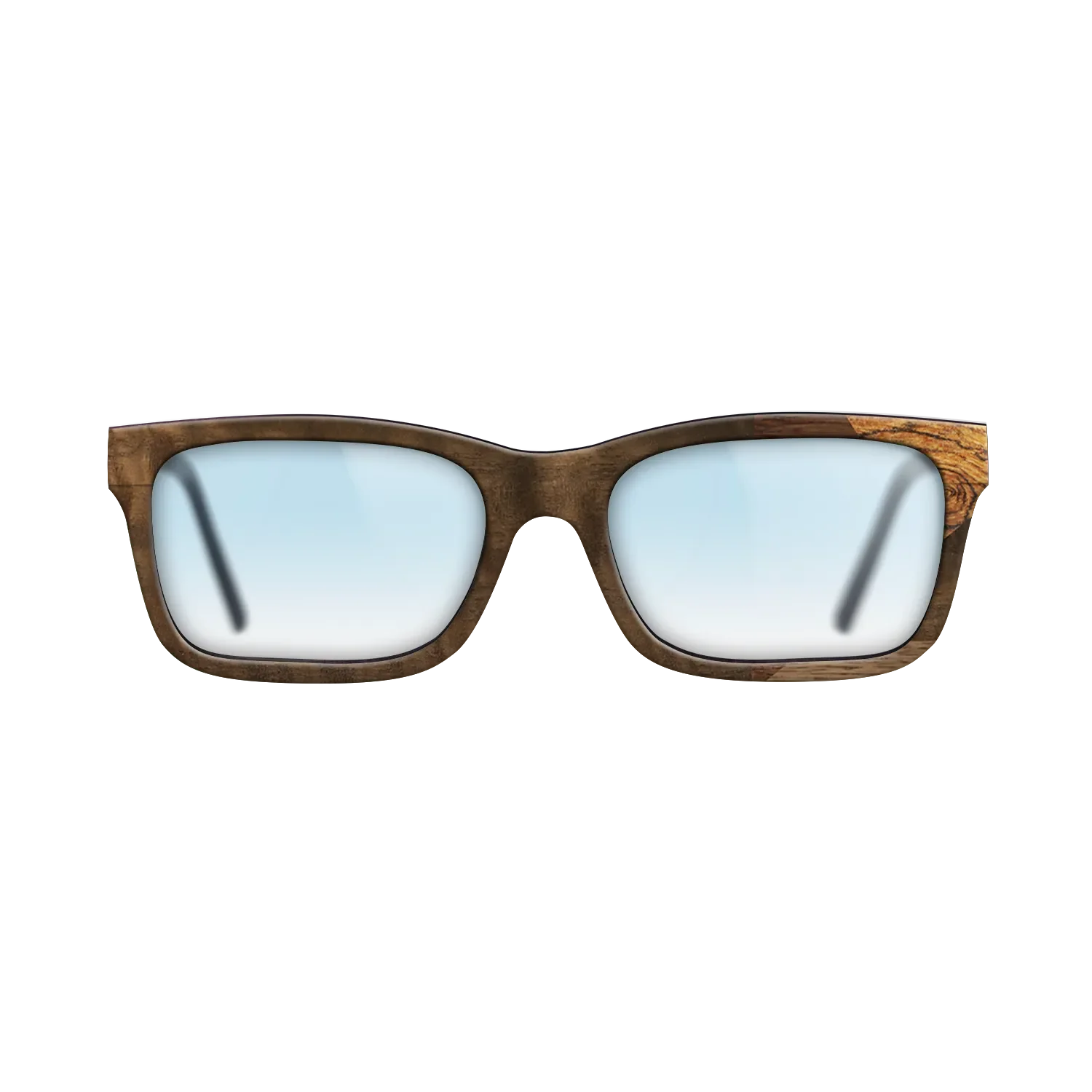 Fumed Eucalyptus,Bocote,Walnut Claro Light,Ziricote Dark Quartered: Mosaic - The Sage - Rectangle - 1764 - SIRIS wood optic