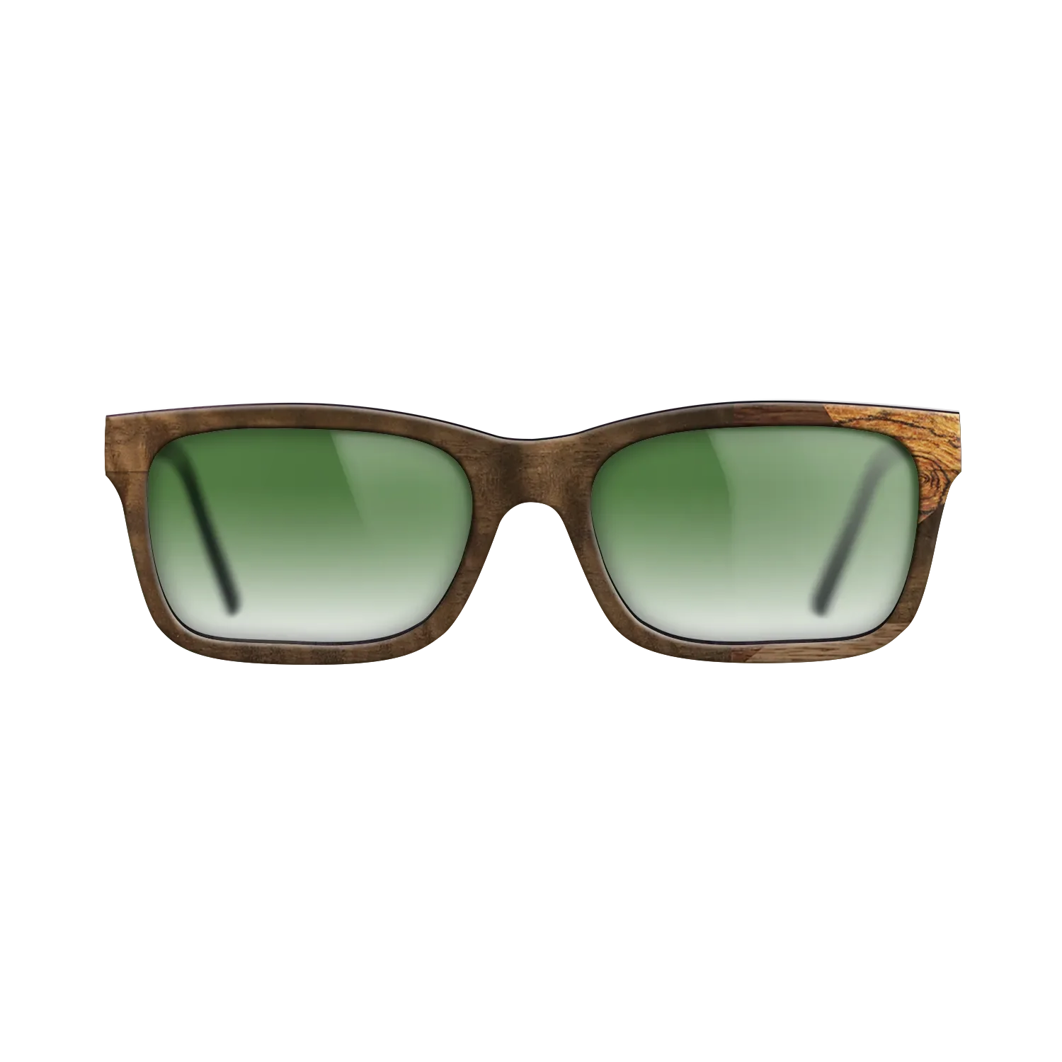 Fumed Eucalyptus,Bocote,Walnut Claro Light,Ziricote Dark Quartered: Mosaic - The Sage - Rectangle - 1764 - SIRIS wood optic