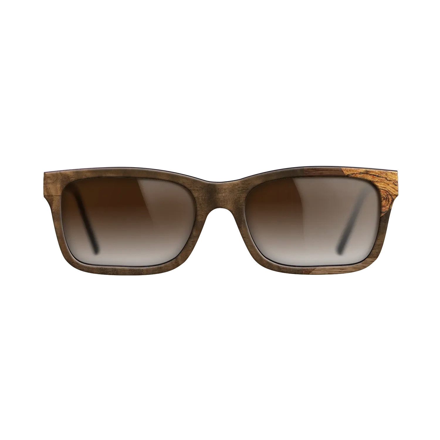 Fumed Eucalyptus,Bocote,Walnut Claro Light,Ziricote Dark Quartered: Mosaic - The Sage - Rectangle - 1764 - SIRIS wood optic
