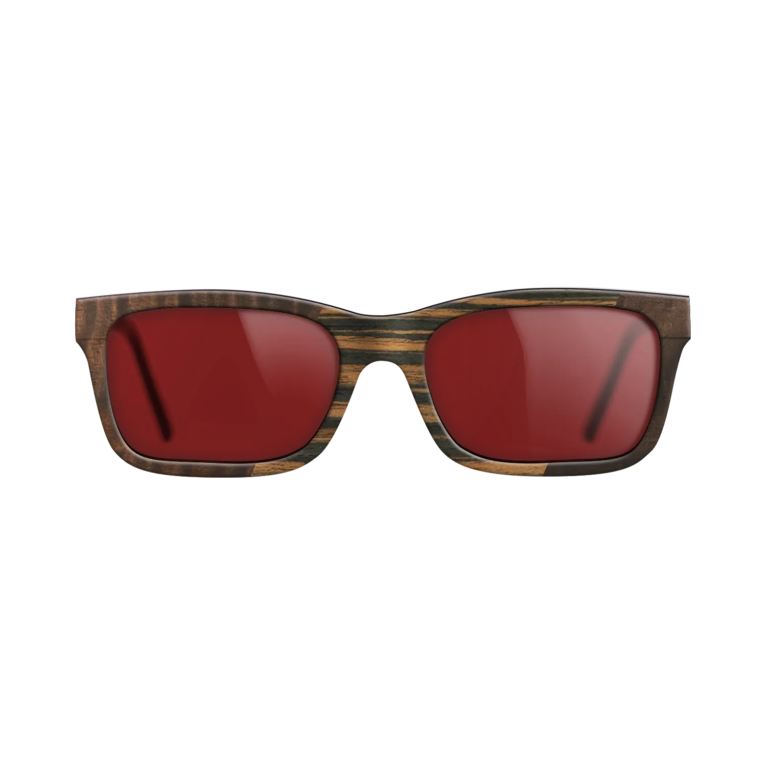 Fumed Eucalyptus,Italian Ebony: Angle Cut - The Sage - Rectangle - 1548 - SIRIS wood optic