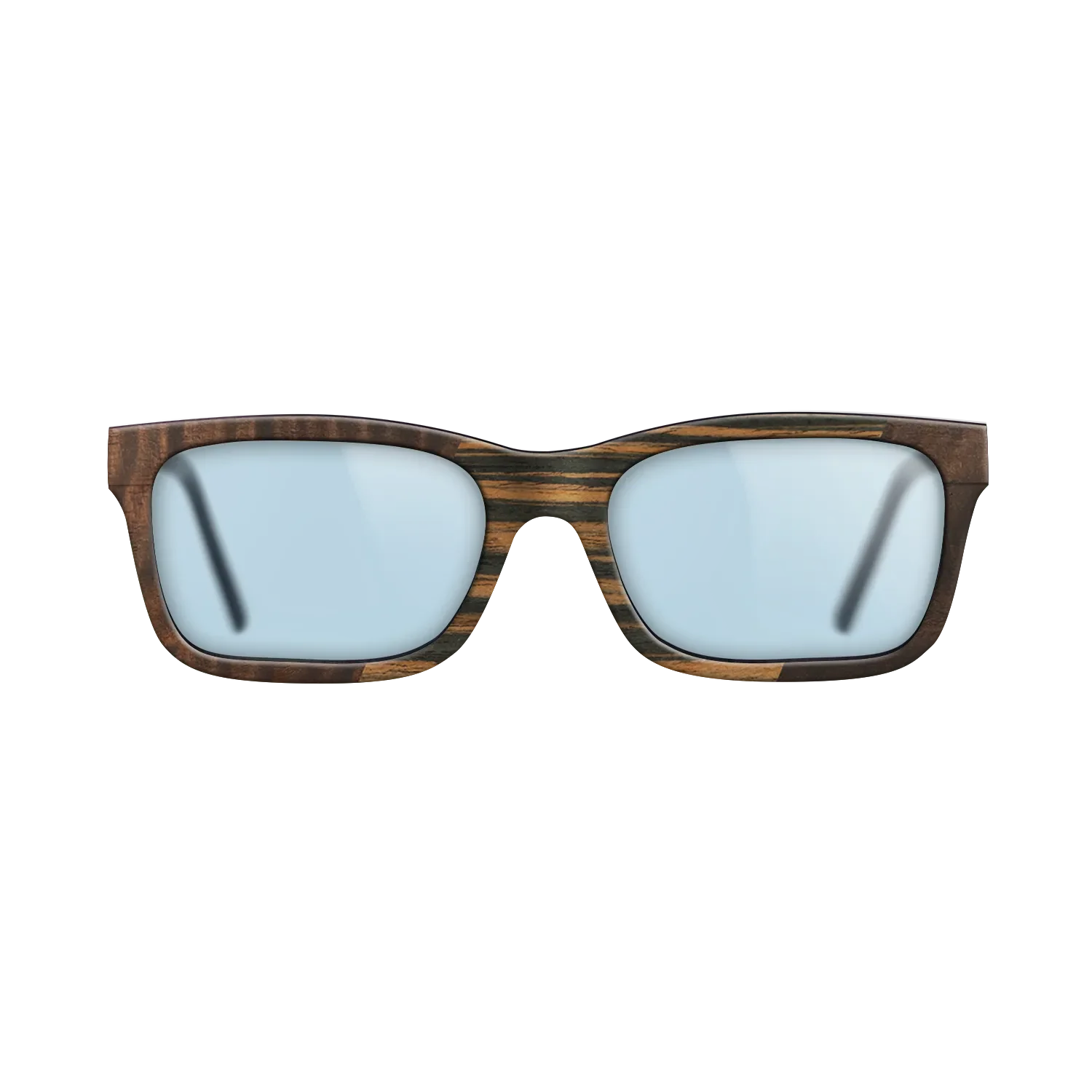 Fumed Eucalyptus,Italian Ebony: Angle Cut - The Sage - Rectangle - 1548 - SIRIS wood optic