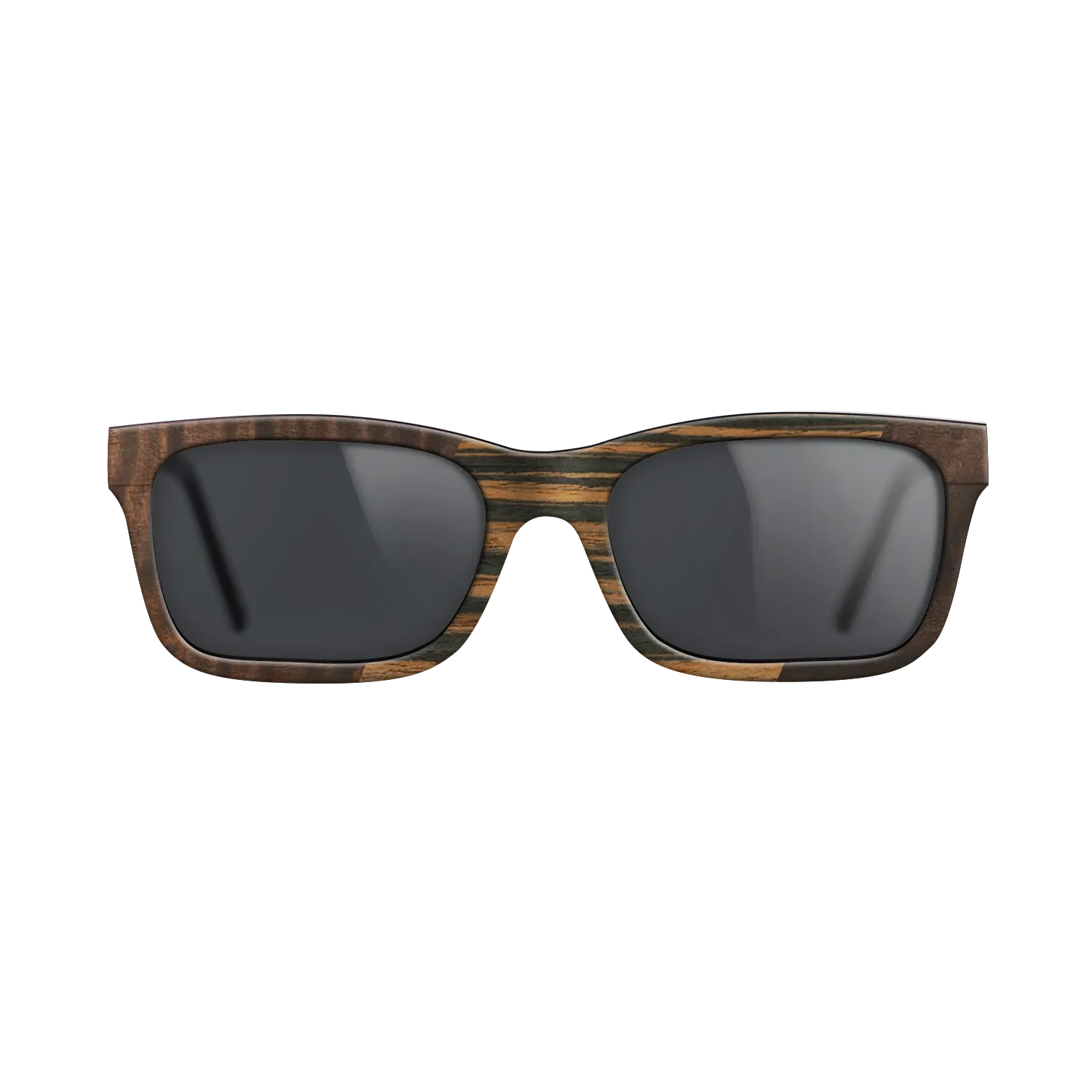 Fumed Eucalyptus,Italian Ebony: Angle Cut - The Sage - Rectangle - 1548 - SIRIS wood optic