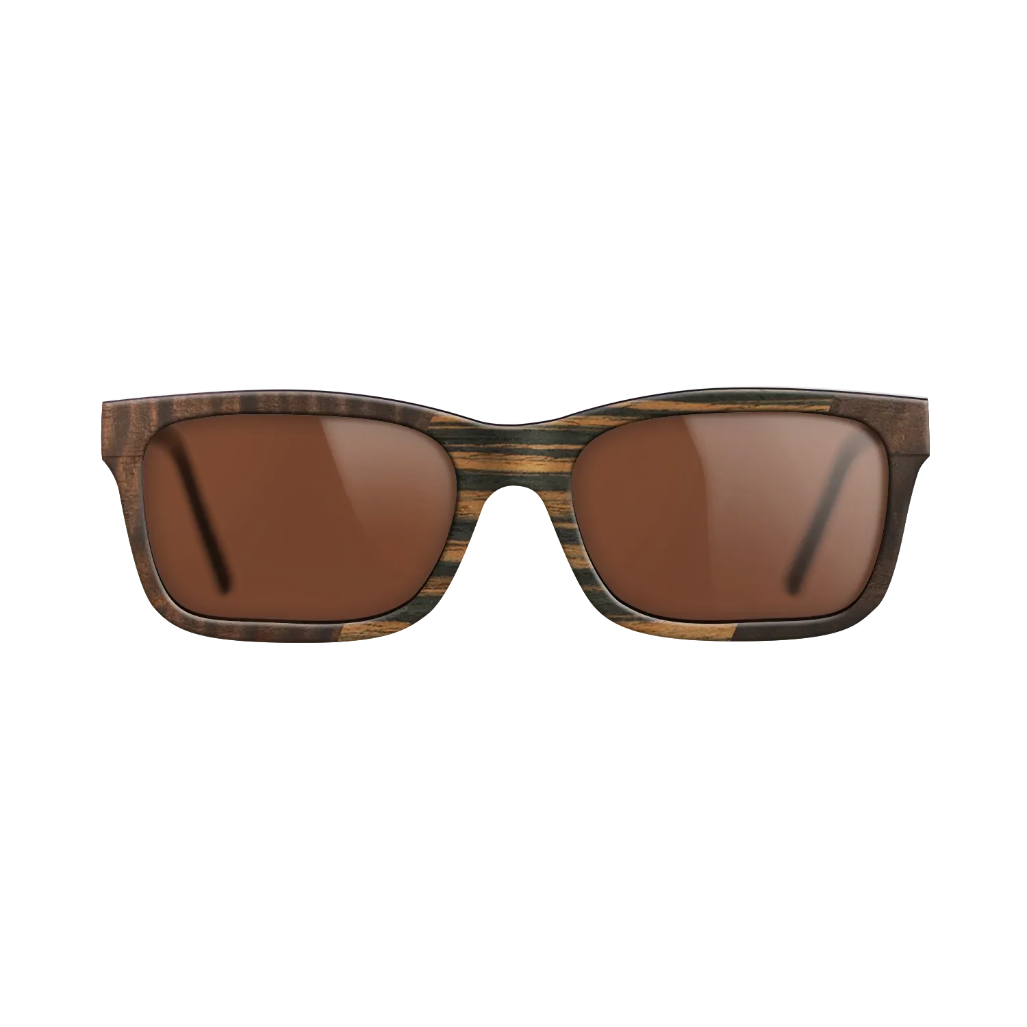 Fumed Eucalyptus,Italian Ebony: Angle Cut - The Sage - Rectangle - 1548 - SIRIS wood optic