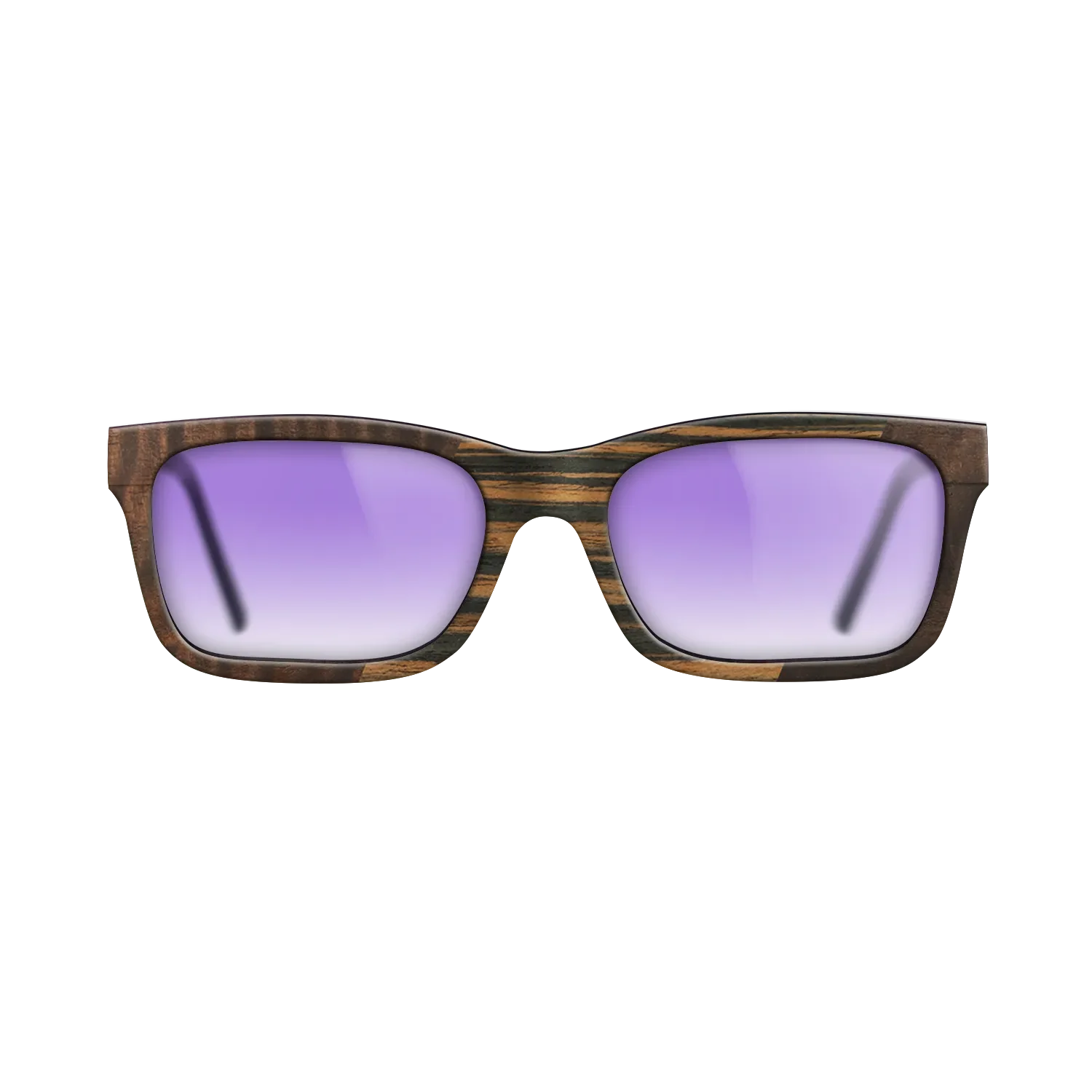 Fumed Eucalyptus,Italian Ebony: Angle Cut - The Sage - Rectangle - 1548 - SIRIS wood optic