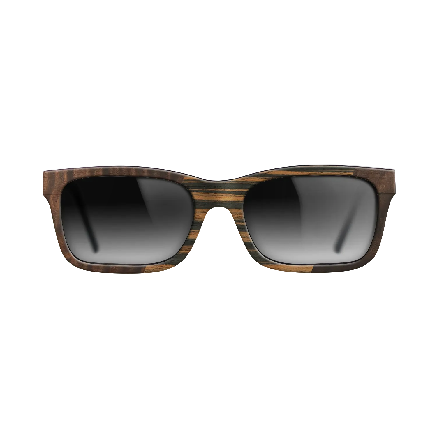 Fumed Eucalyptus,Italian Ebony: Angle Cut - The Sage - Rectangle - 1548 - SIRIS wood optic