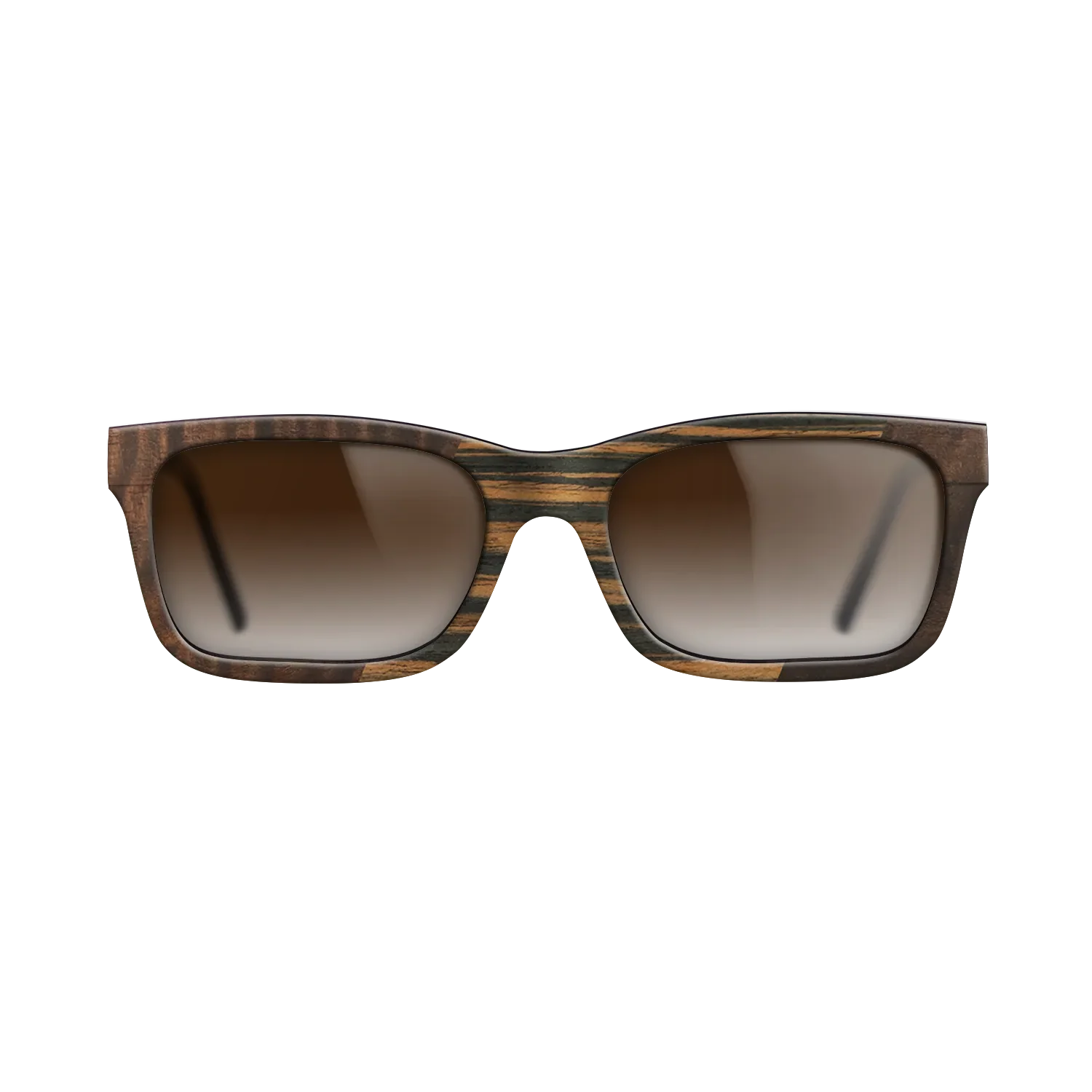 Fumed Eucalyptus,Italian Ebony: Angle Cut - The Sage - Rectangle - 1548 - SIRIS wood optic