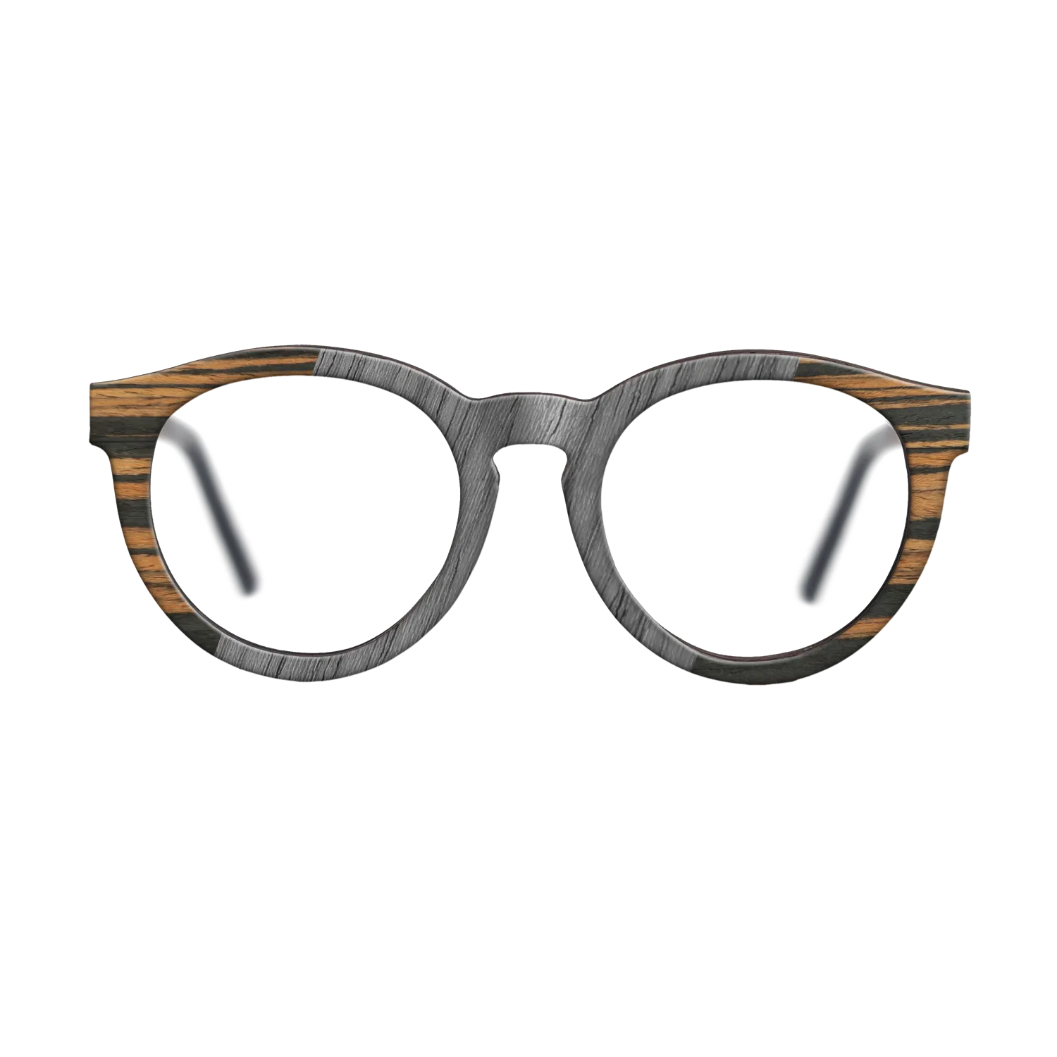 Fumed Eucalyptus,Italian Ebony,Poplar Dyed: Grey: Patch - The Rebel - Round - 946 - SIRIS wood optic