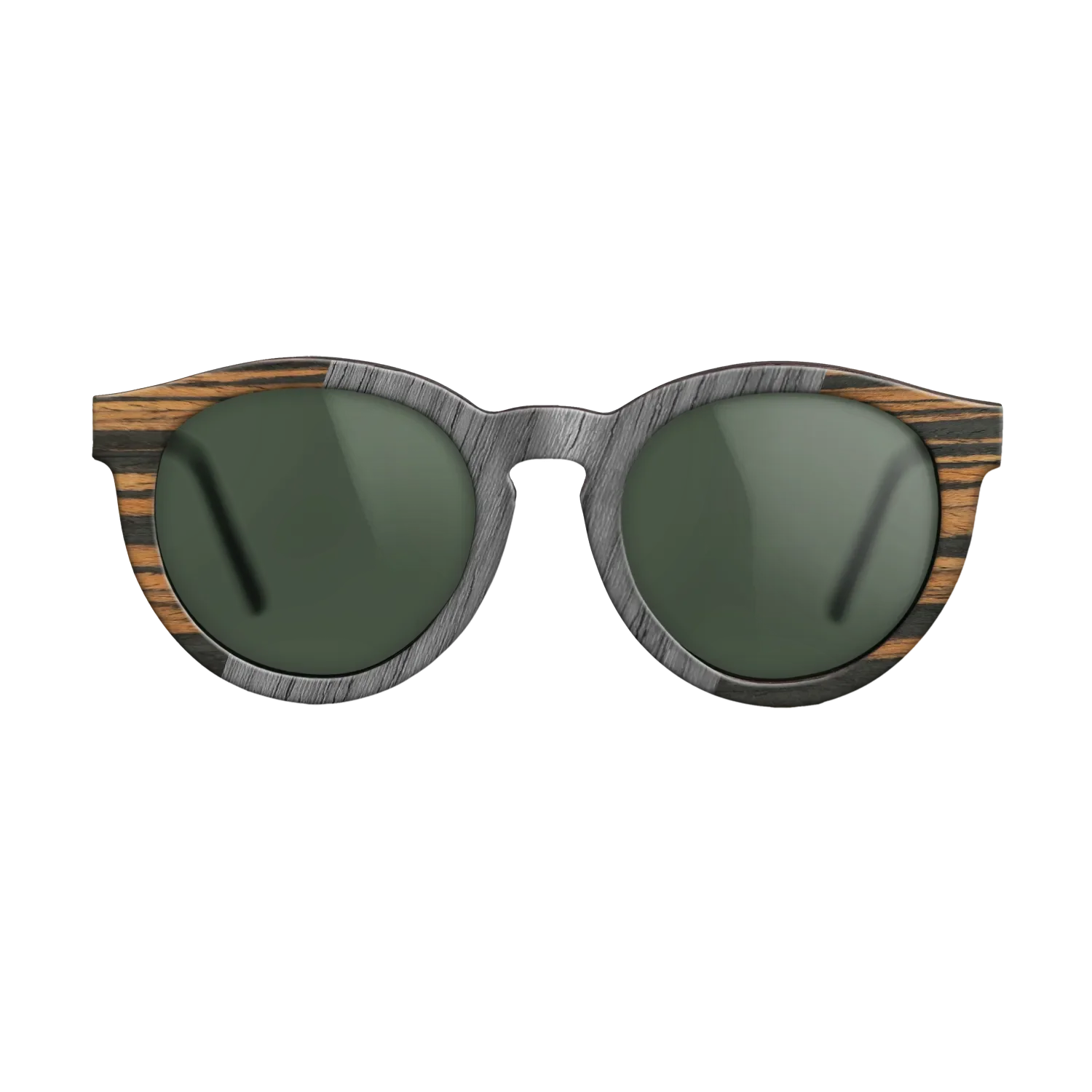 Fumed Eucalyptus,Italian Ebony,Poplar Dyed: Grey: Patch - The Rebel - Round - 946 - SIRIS wood optic