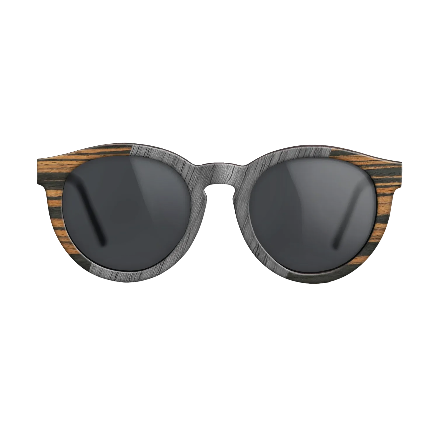 Fumed Eucalyptus,Italian Ebony,Poplar Dyed: Grey: Patch - The Rebel - Round - 946 - SIRIS wood optic