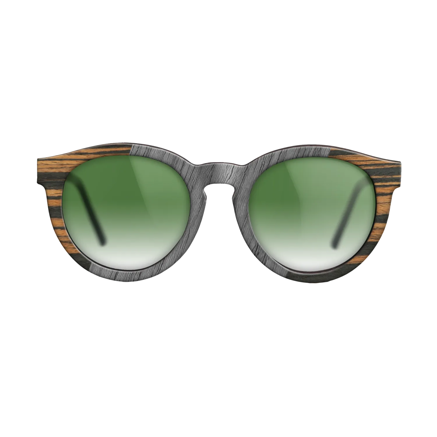 Fumed Eucalyptus,Italian Ebony,Poplar Dyed: Grey: Patch - The Rebel - Round - 946 - SIRIS wood optic