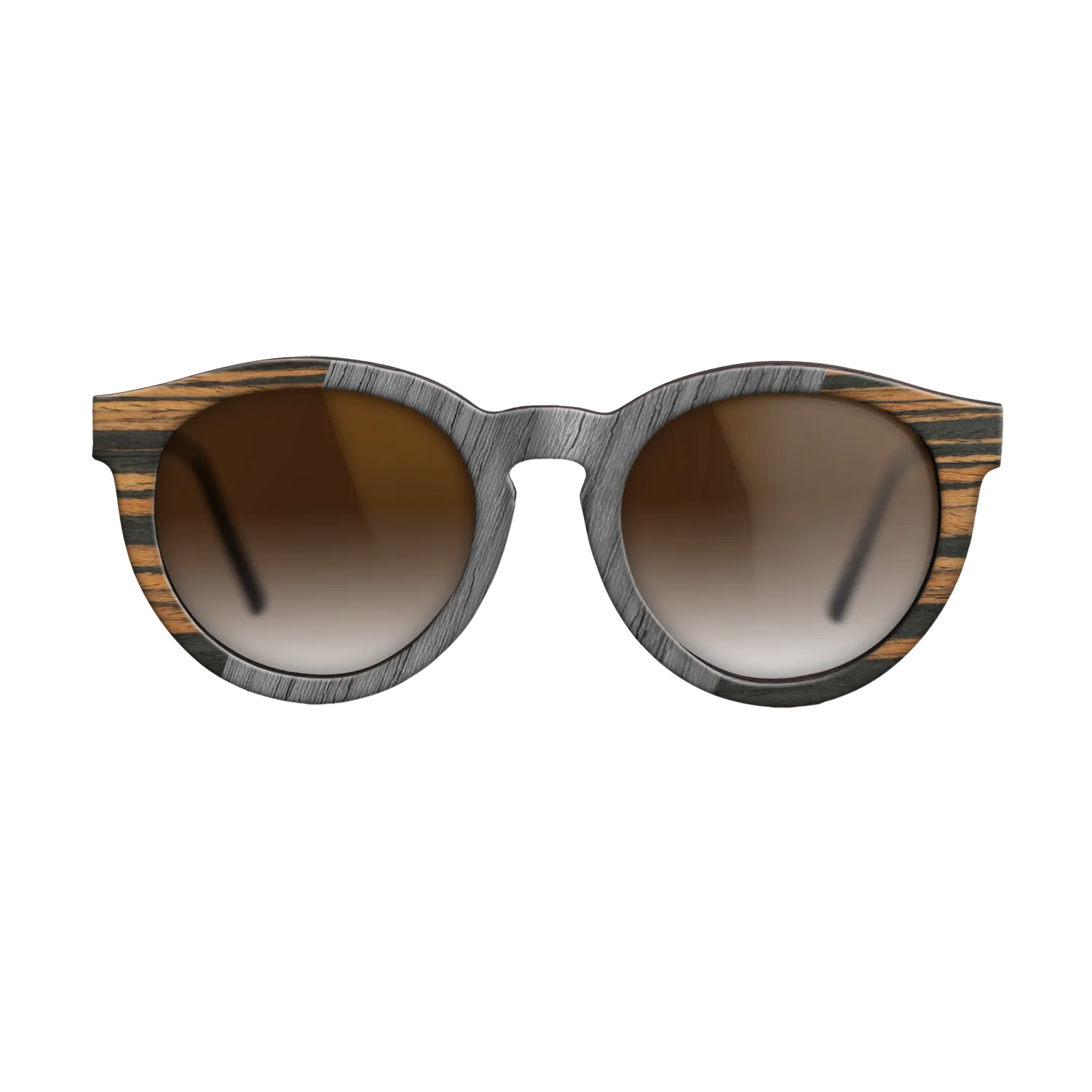 Fumed Eucalyptus,Italian Ebony,Poplar Dyed: Grey: Patch - The Rebel - Round - 946 - SIRIS wood optic