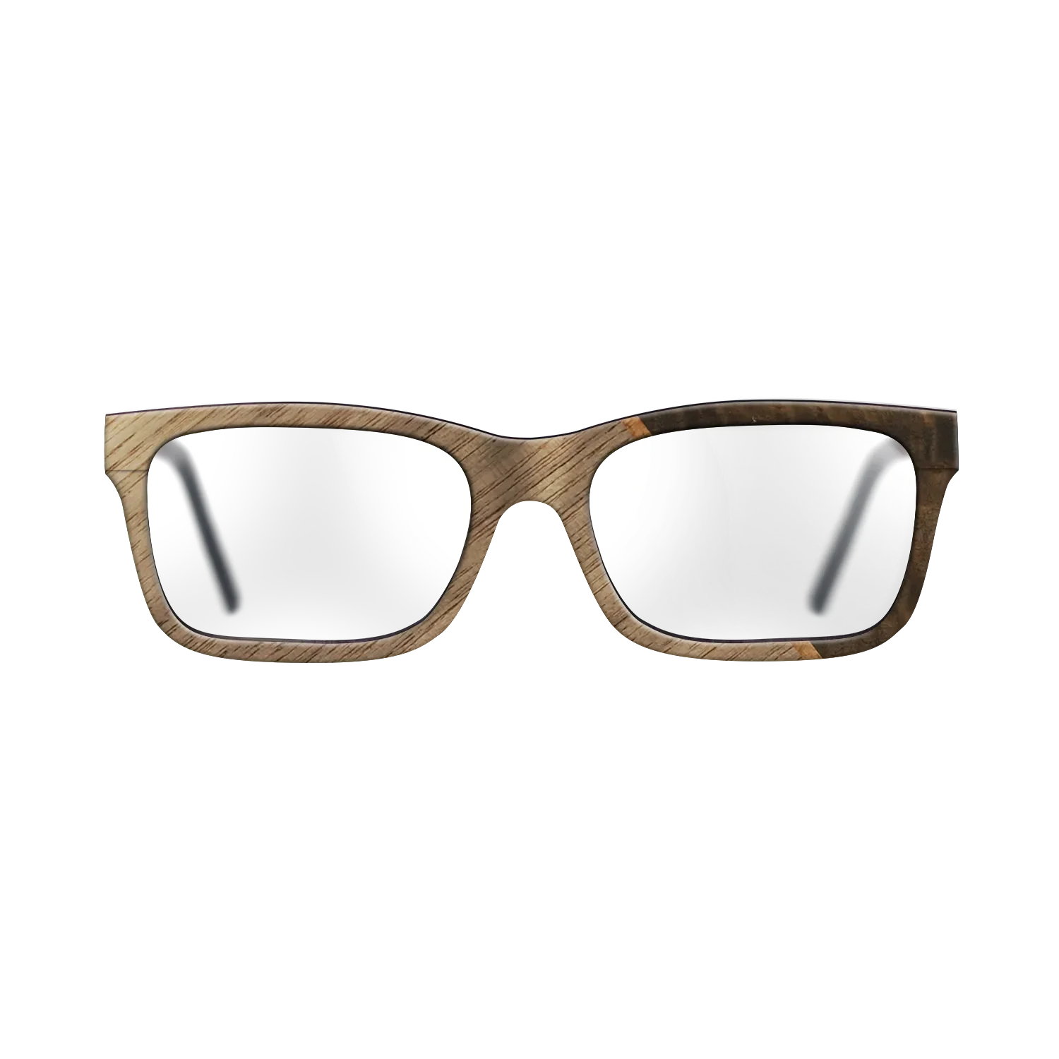Fumed Eucalyptus,Koa,Walnut: Straight Grain: Angle Cut - The Sage - Rectangle - 1802 - SIRIS wood optic