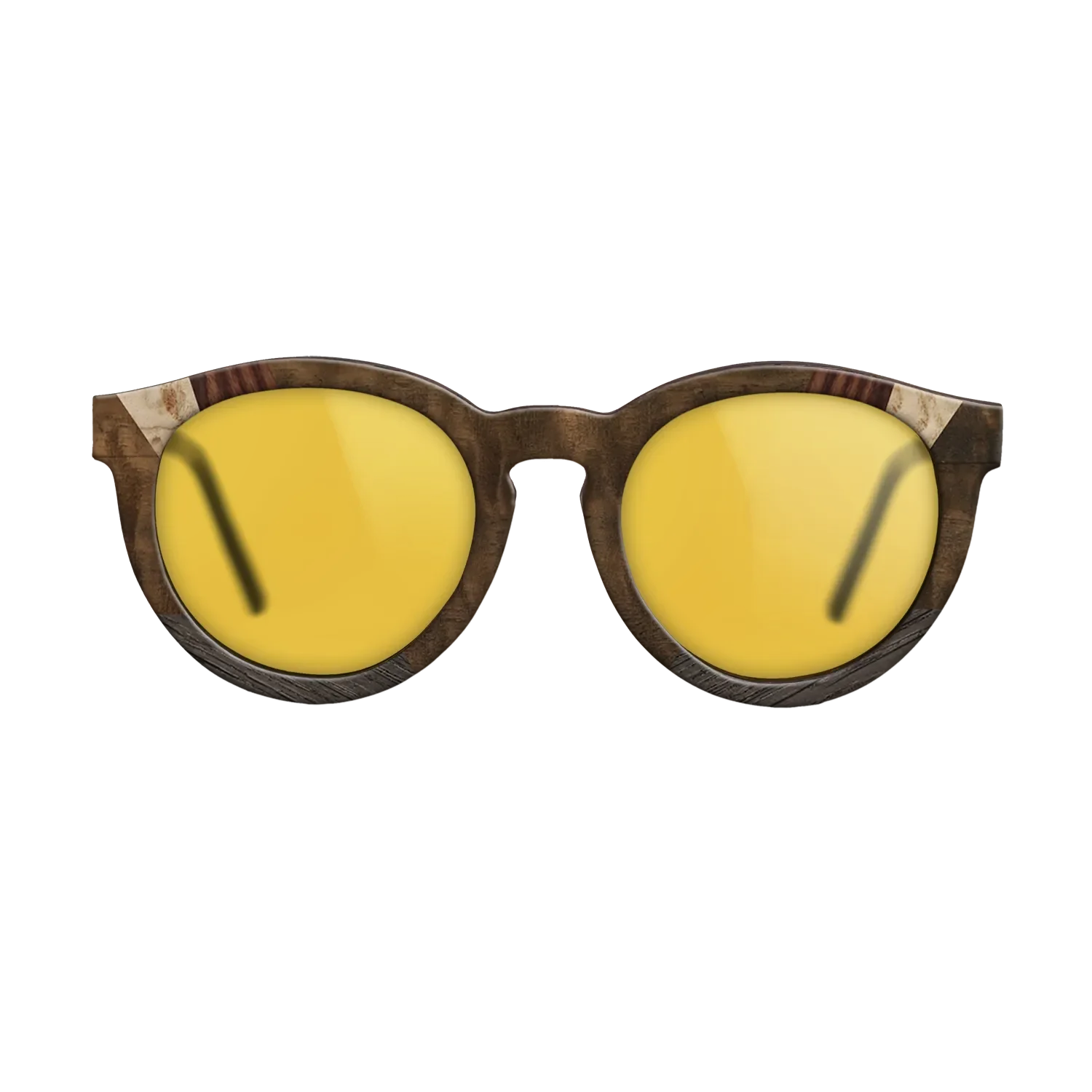 Fumed Eucalyptus,Olive Burl,Fumed Oak,Ziricote Light Quartered,Walnut Claro Dark: Recursive - The Rebel - Round - 725 - SIRIS wood optic