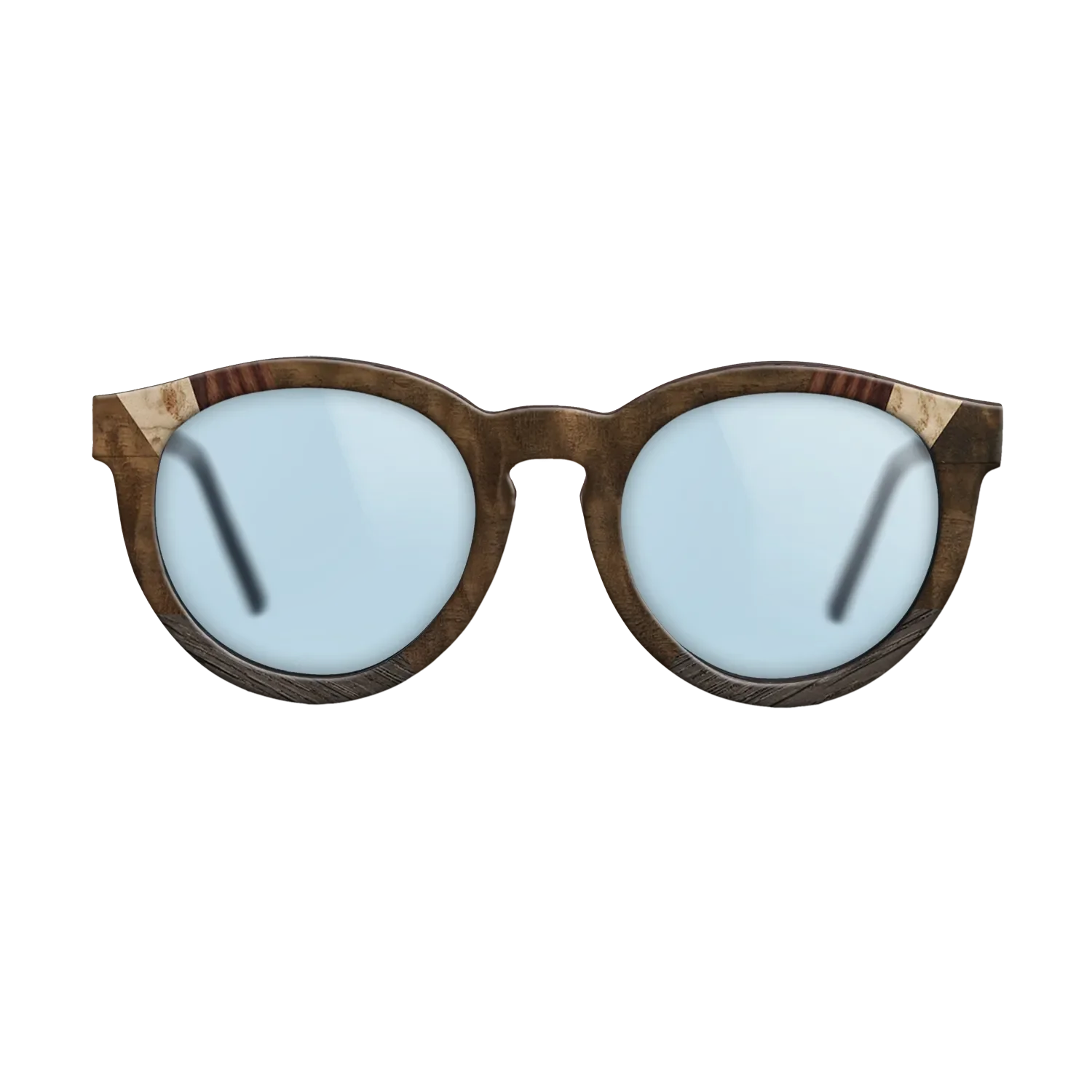 Fumed Eucalyptus,Olive Burl,Fumed Oak,Ziricote Light Quartered,Walnut Claro Dark: Recursive - The Rebel - Round - 725 - SIRIS wood optic