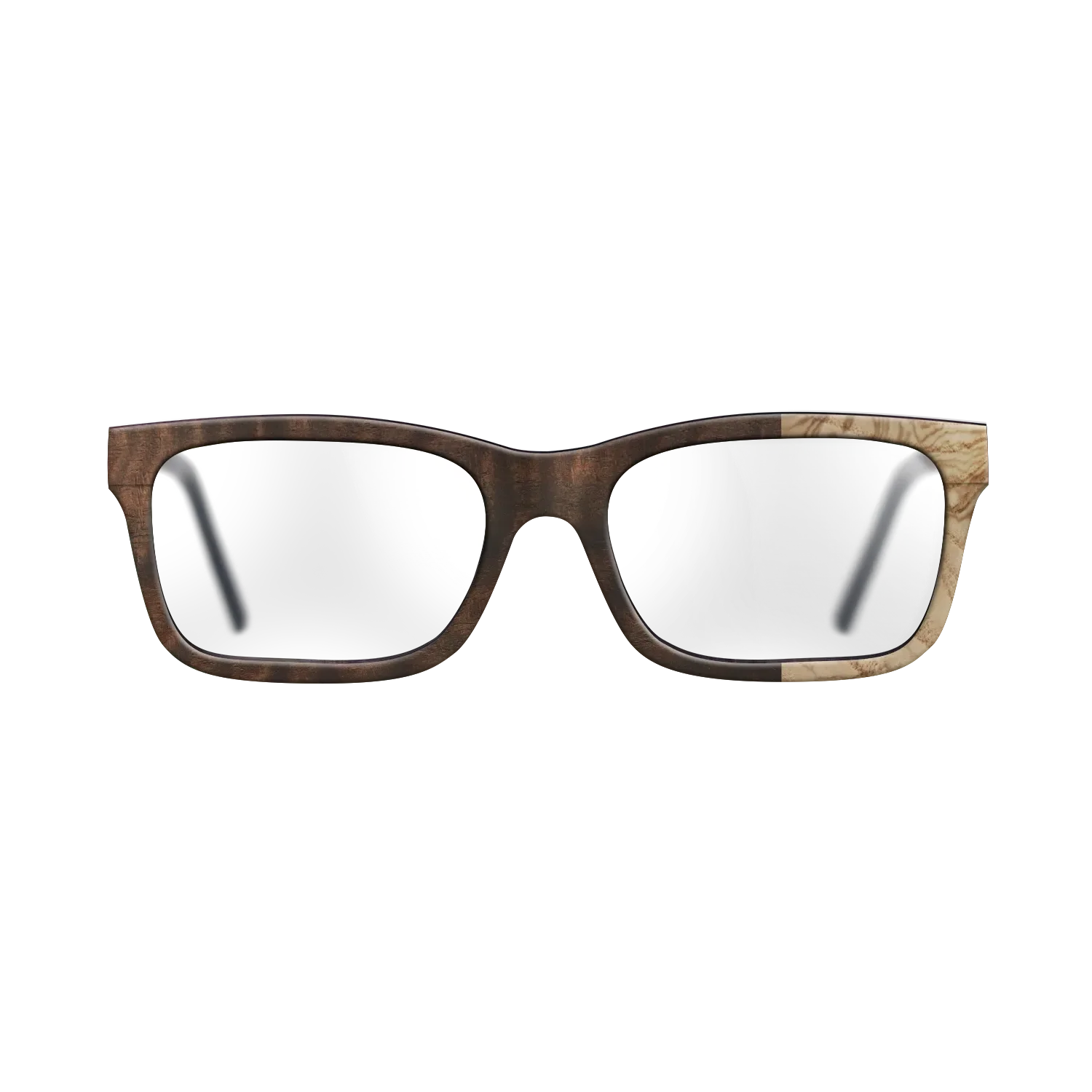 Fumed Eucalyptus,Olive Burl: Splice - The Sage - Rectangle - SIRIS wood optic
