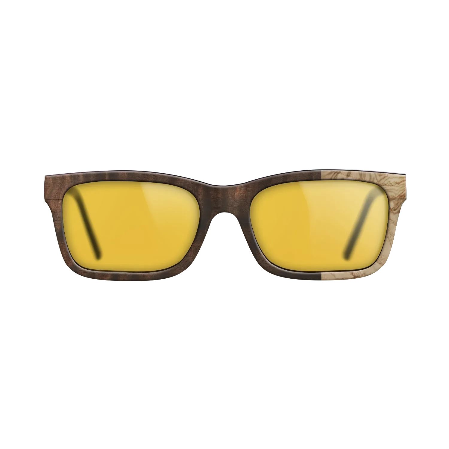 Fumed Eucalyptus,Olive Burl: Splice - The Sage - Rectangle - SIRIS wood optic