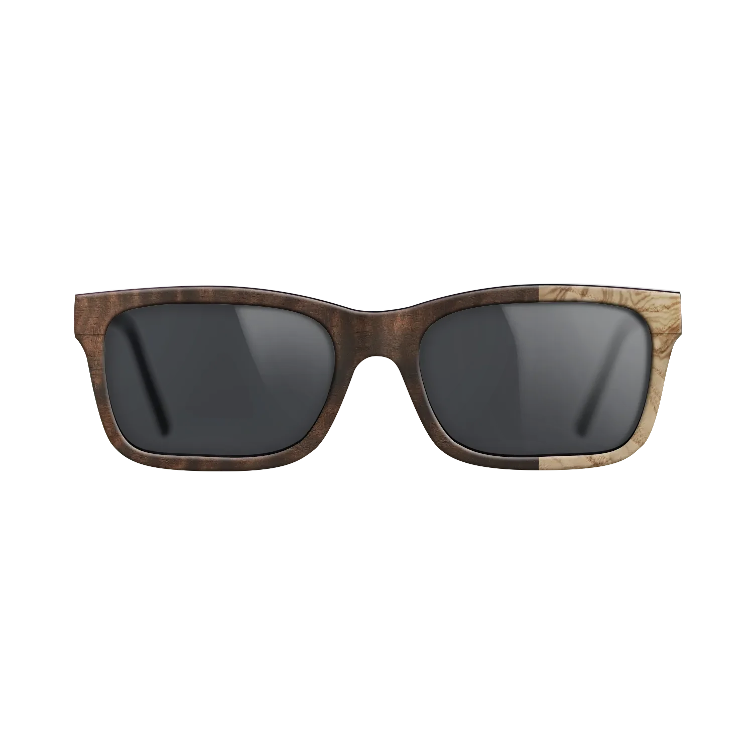 Fumed Eucalyptus,Olive Burl: Splice - The Sage - Rectangle - SIRIS wood optic