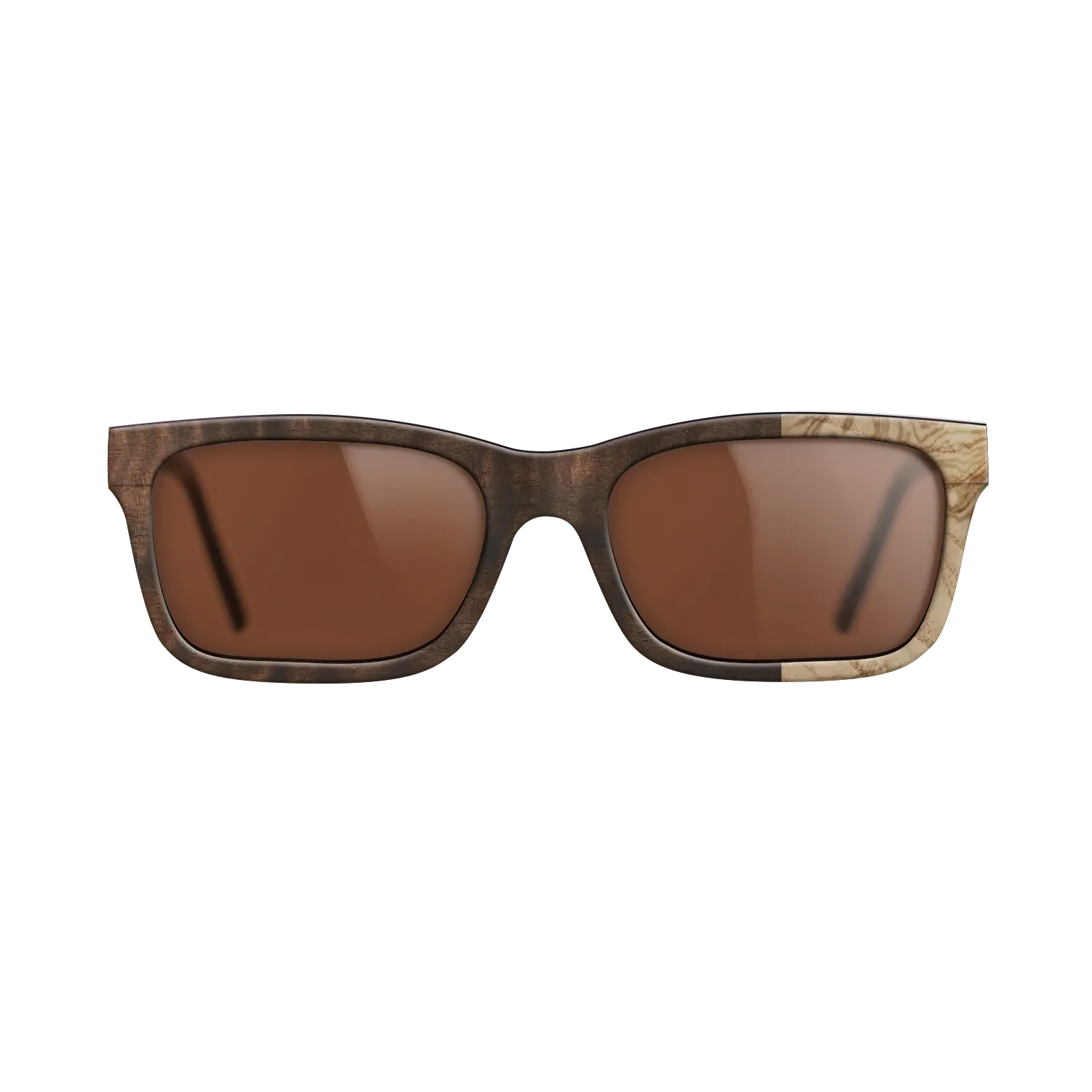 Fumed Eucalyptus,Olive Burl: Splice - The Sage - Rectangle - SIRIS wood optic