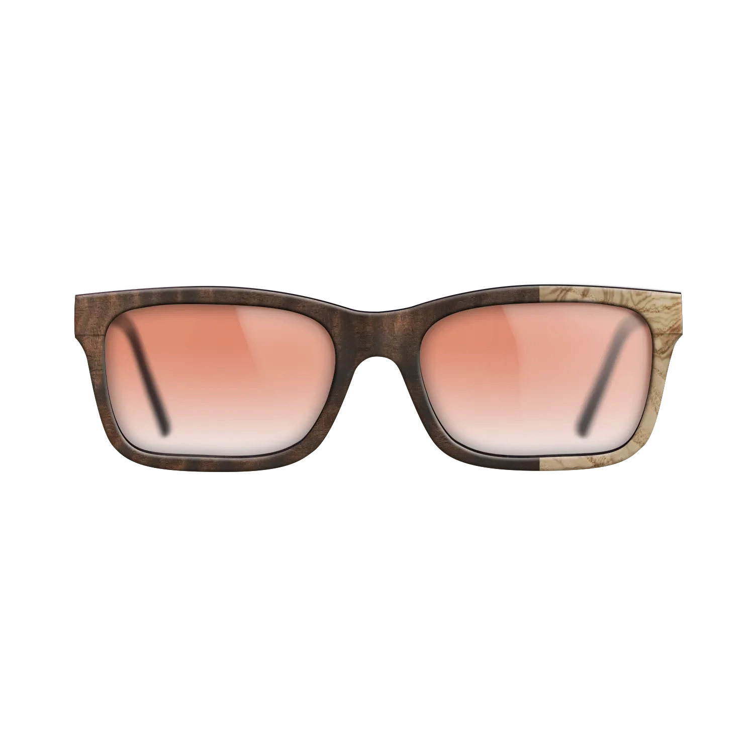 Fumed Eucalyptus,Olive Burl: Splice - The Sage - Rectangle - SIRIS wood optic