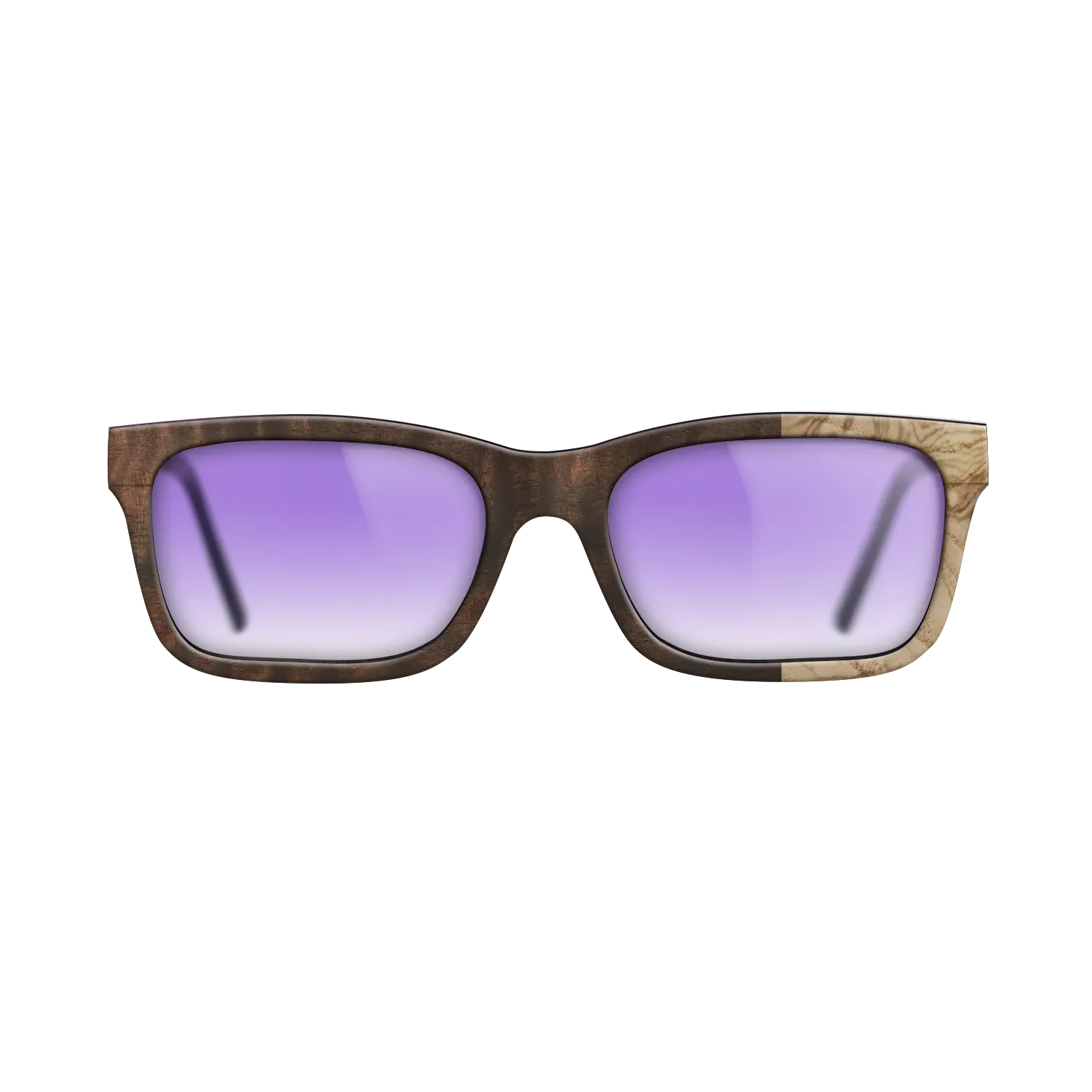 Fumed Eucalyptus,Olive Burl: Splice - The Sage - Rectangle - SIRIS wood optic